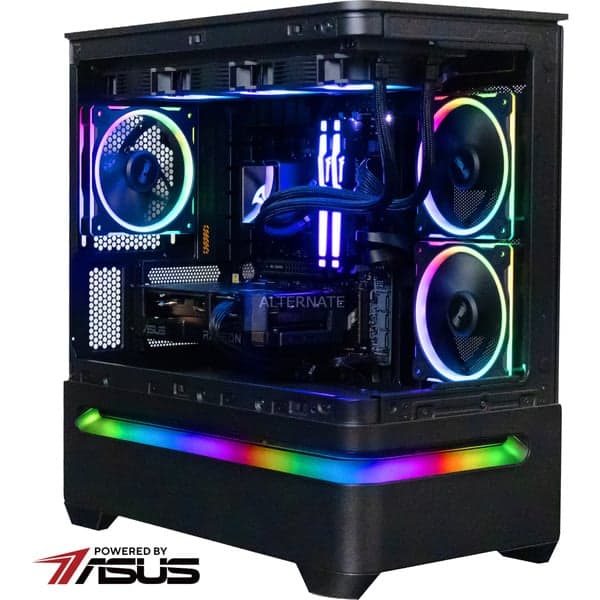Ryzen 7 - RX 9060 XT Gaming pc Powered by ASUS - View 1