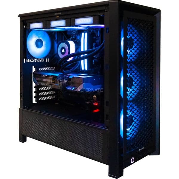 Thunderstorm Pro Ryzen 7 - 9070XT iCue Edition gaming pc - View 1
