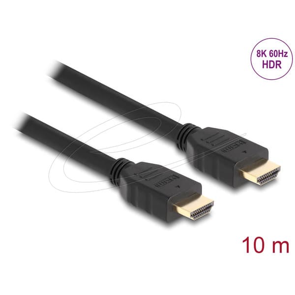 High Speed HDMI Cable 48 Gbps 8K 60 Hz, 10 meter kabel - View 1
