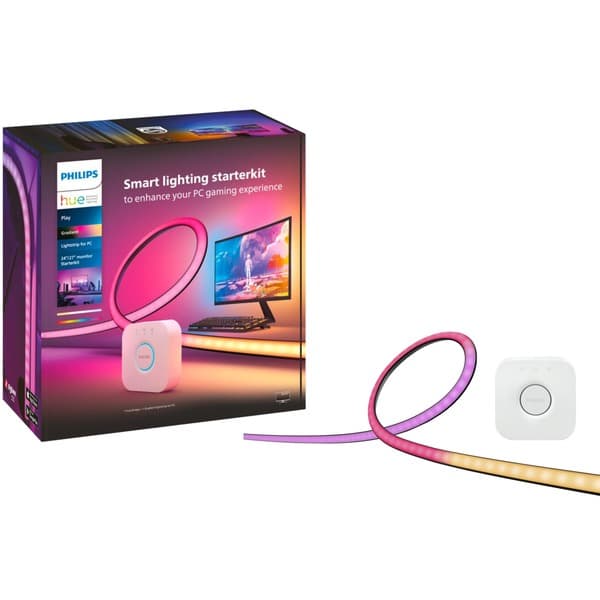 Starterkit - Play gradient lightstrip voor pc - 24/27\" ledstrip - View 1