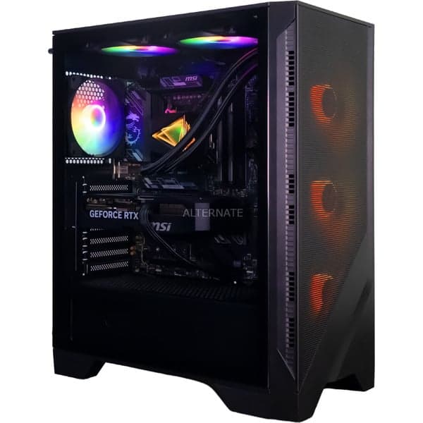Thunderstorm Pro x MSI Edition Ryzen 7 - RTX 5070 gaming pc - View 1