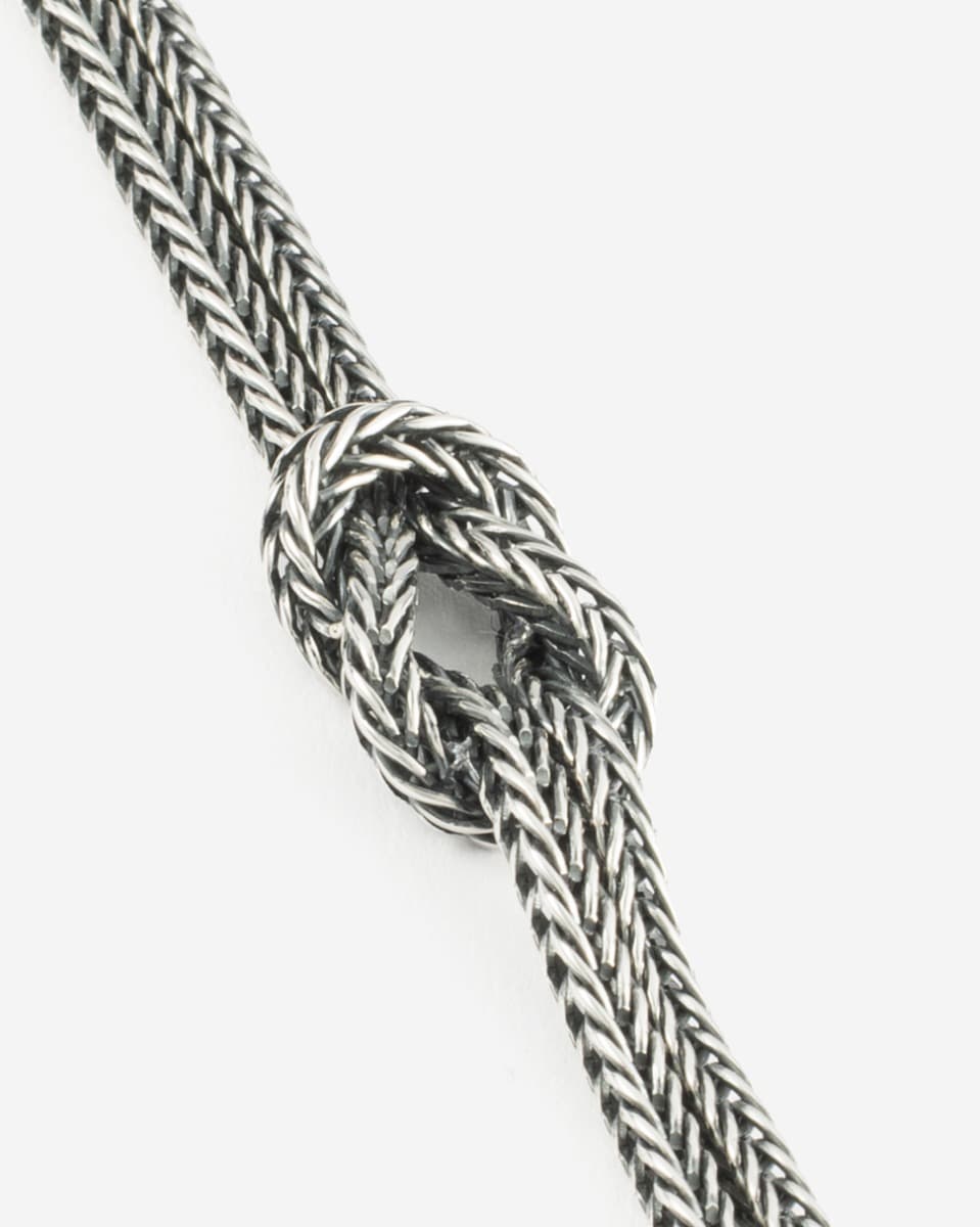 Armband Barbara Mini Geknoopt Zilver thumbnail 2