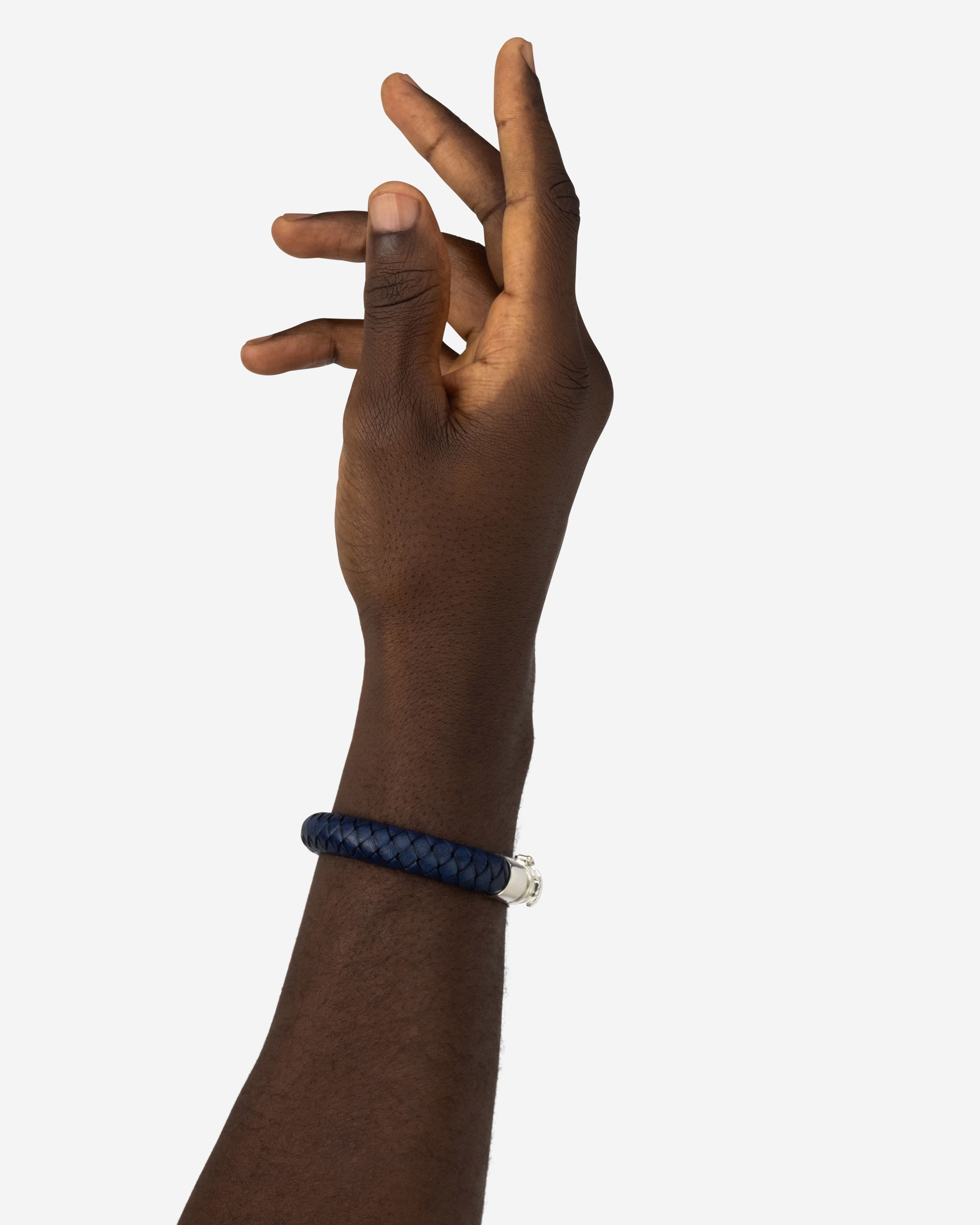 Armband Ben Leather Navy thumbnail 4