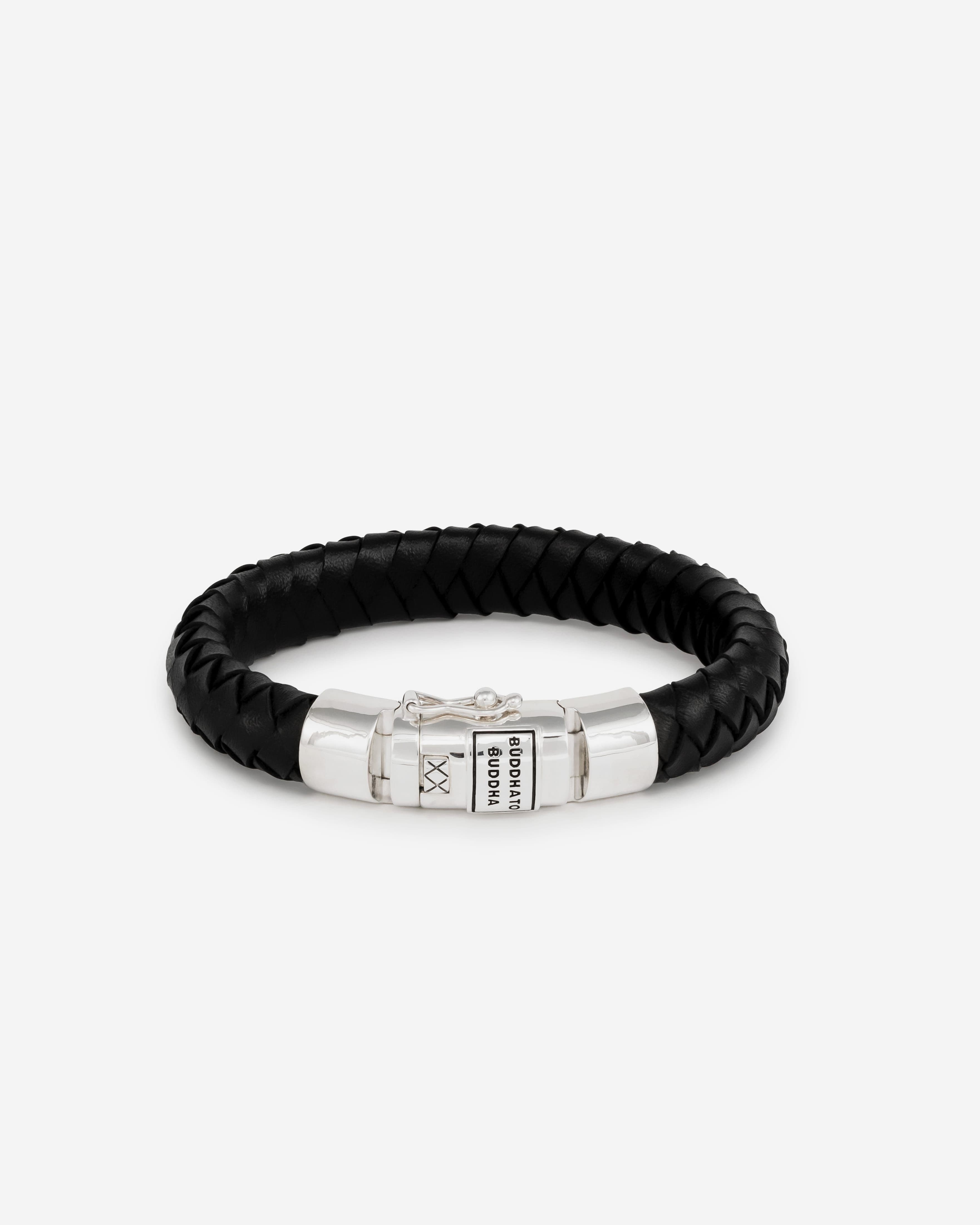 Armband Ben Leer Zwart - View 1
