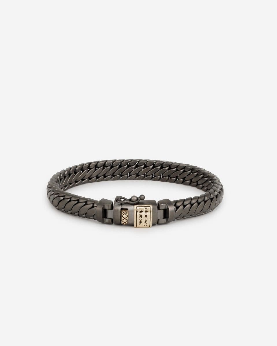 Armband Ben XS Black Rhodium Goud - View 1