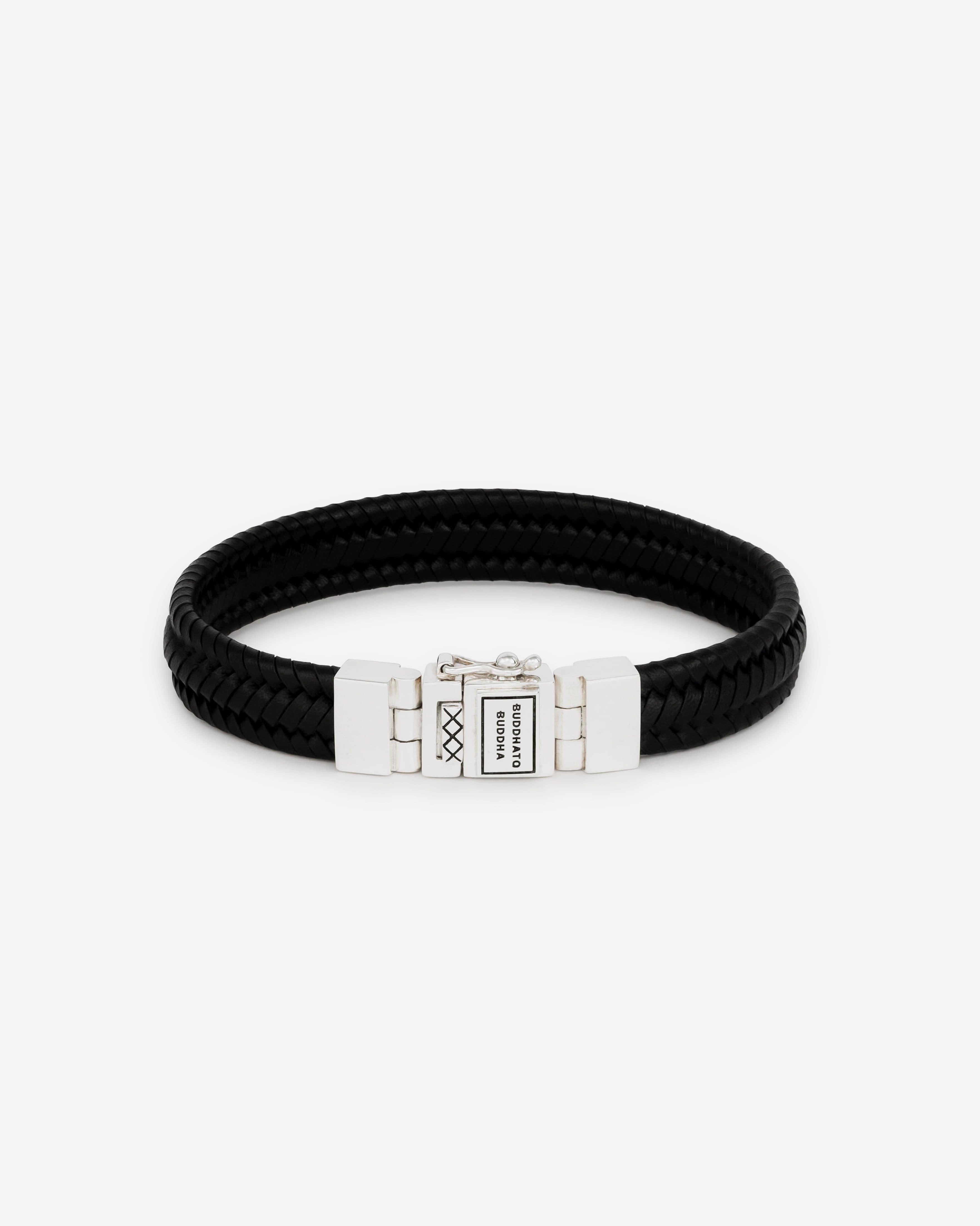 Armband Edwin Small Leer Zwart - View 1