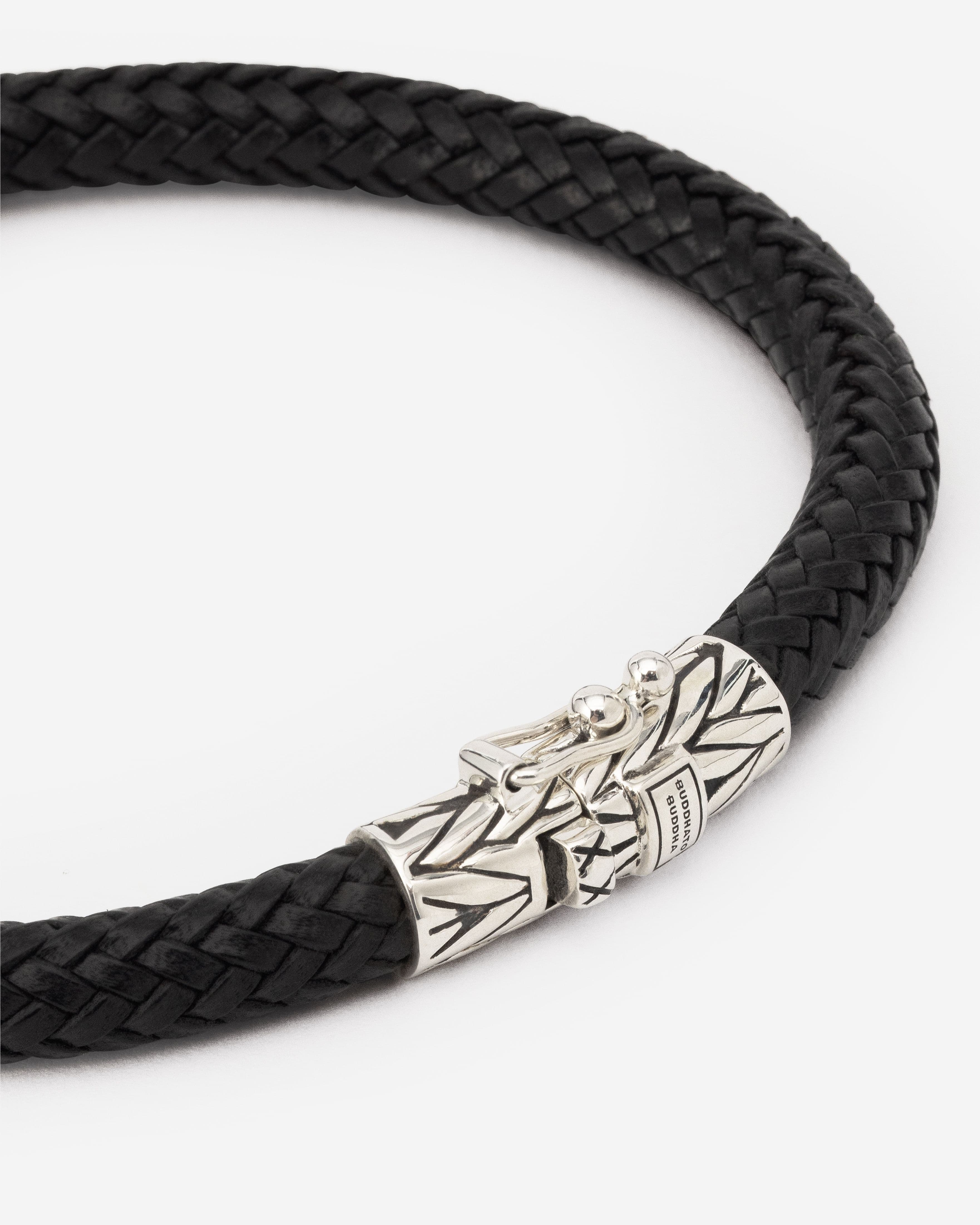 Armband Ellen Leer Zwart thumbnail 2