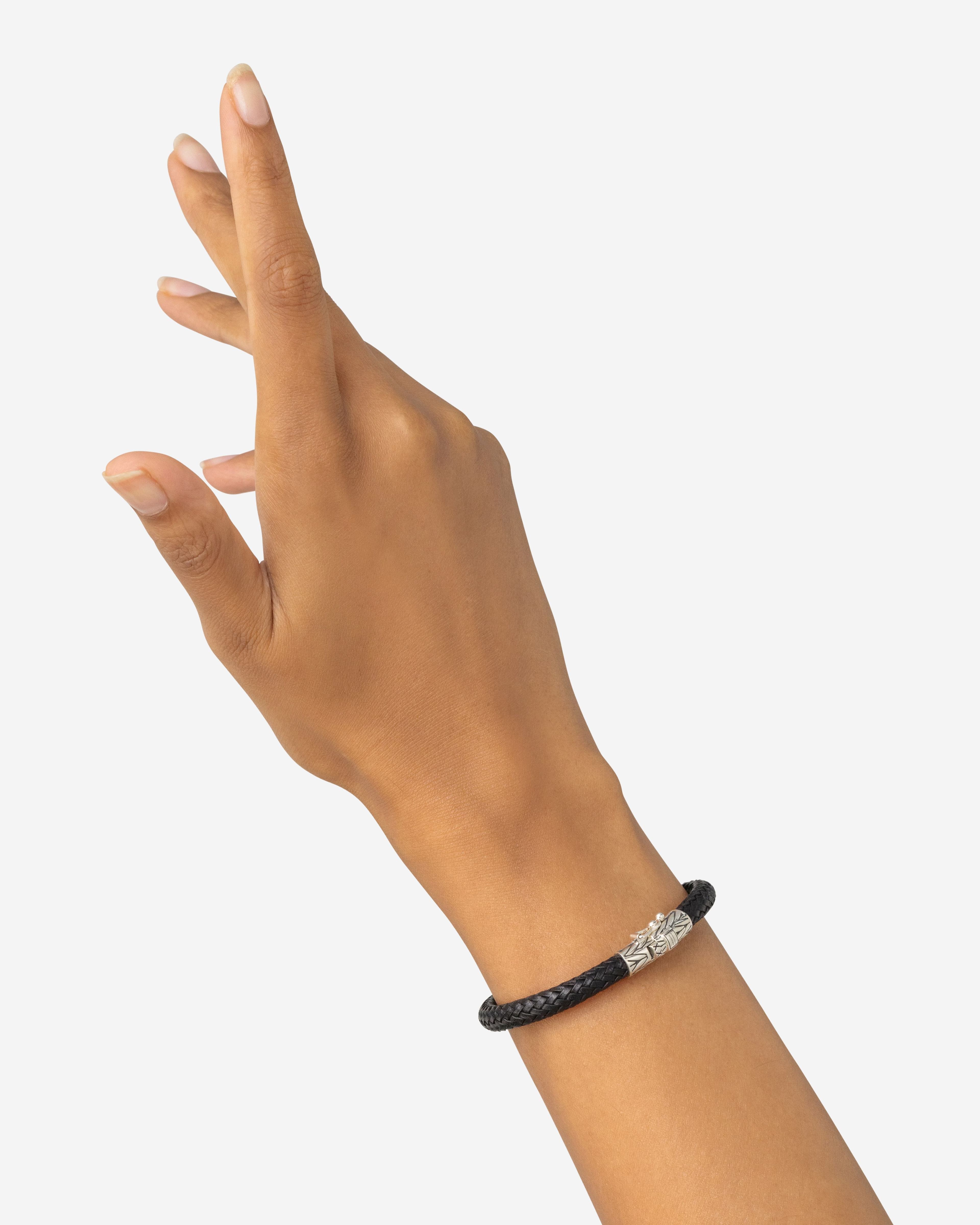 Armband Ellen Leer Zwart thumbnail 3