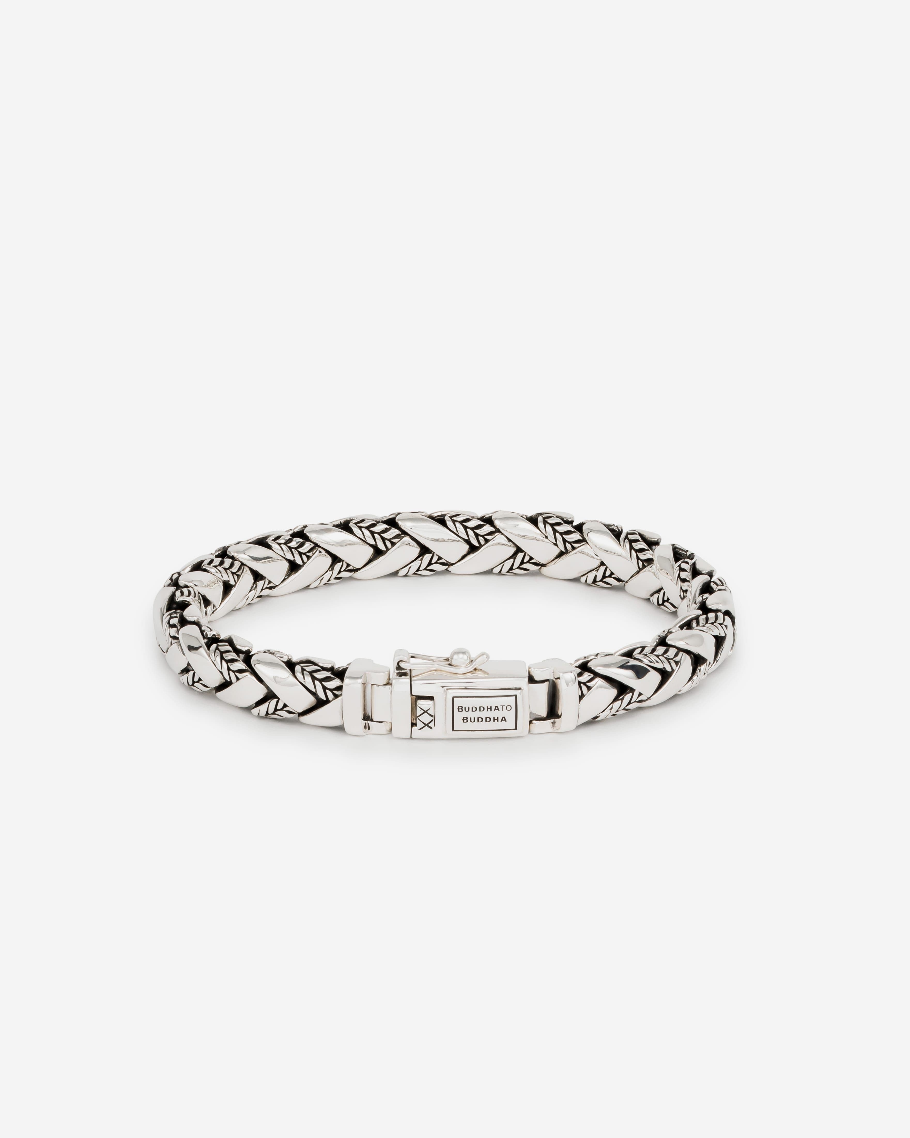 Armband George Texture Zilver - View 1