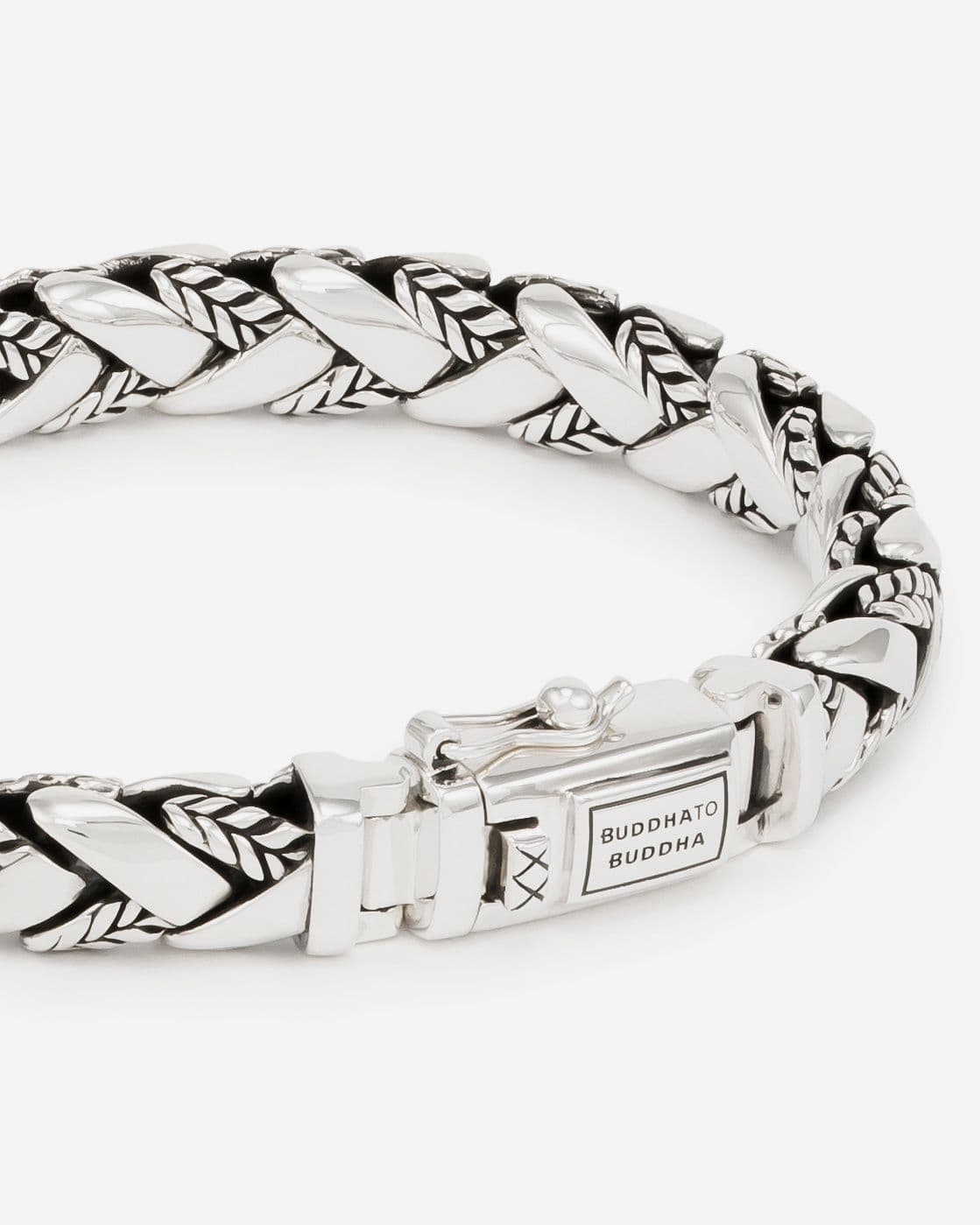 Armband George Texture Zilver thumbnail 2