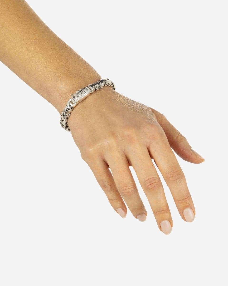 Armband George Texture Zilver thumbnail 5