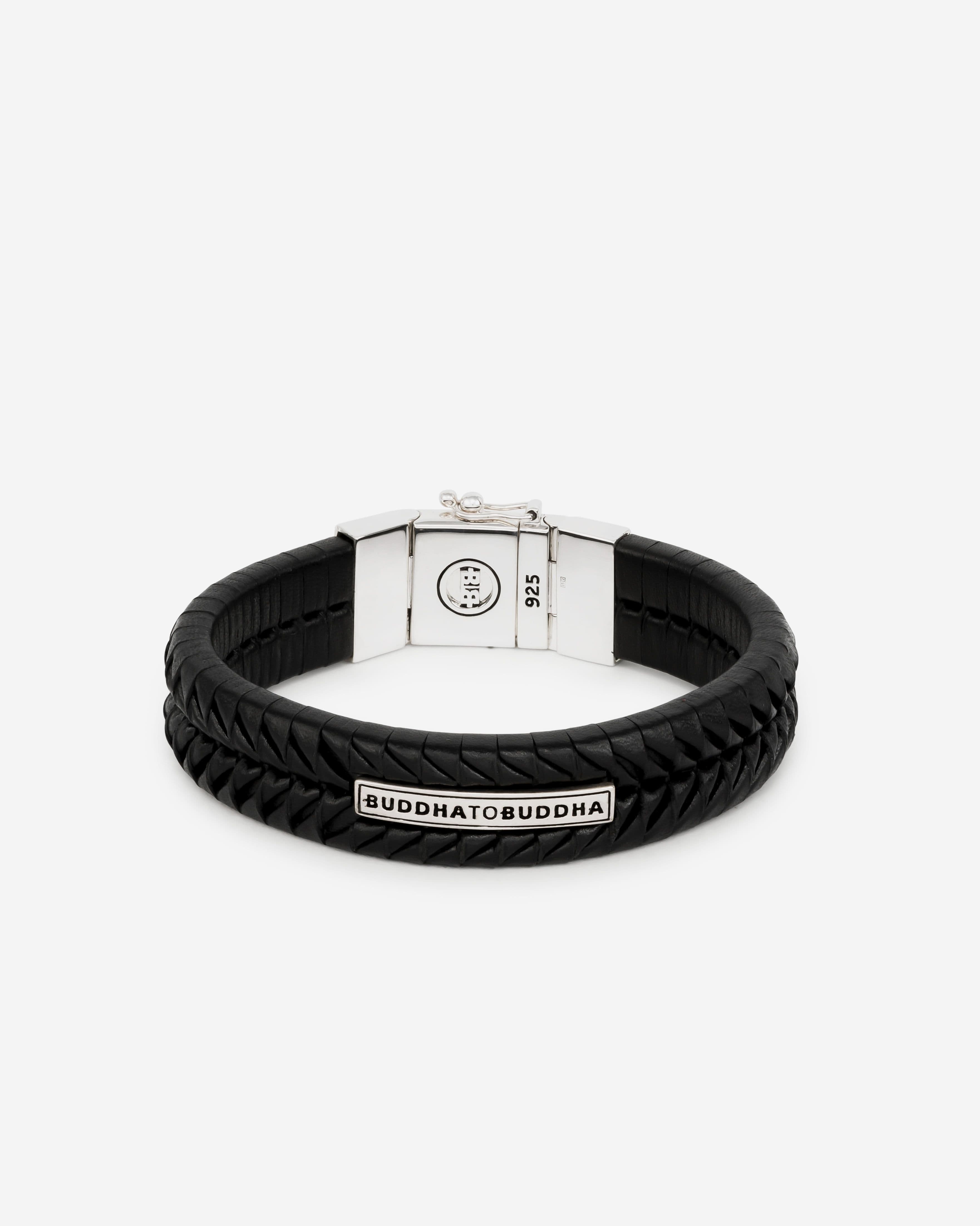 Armband Komang Leer Zwart thumbnail 2