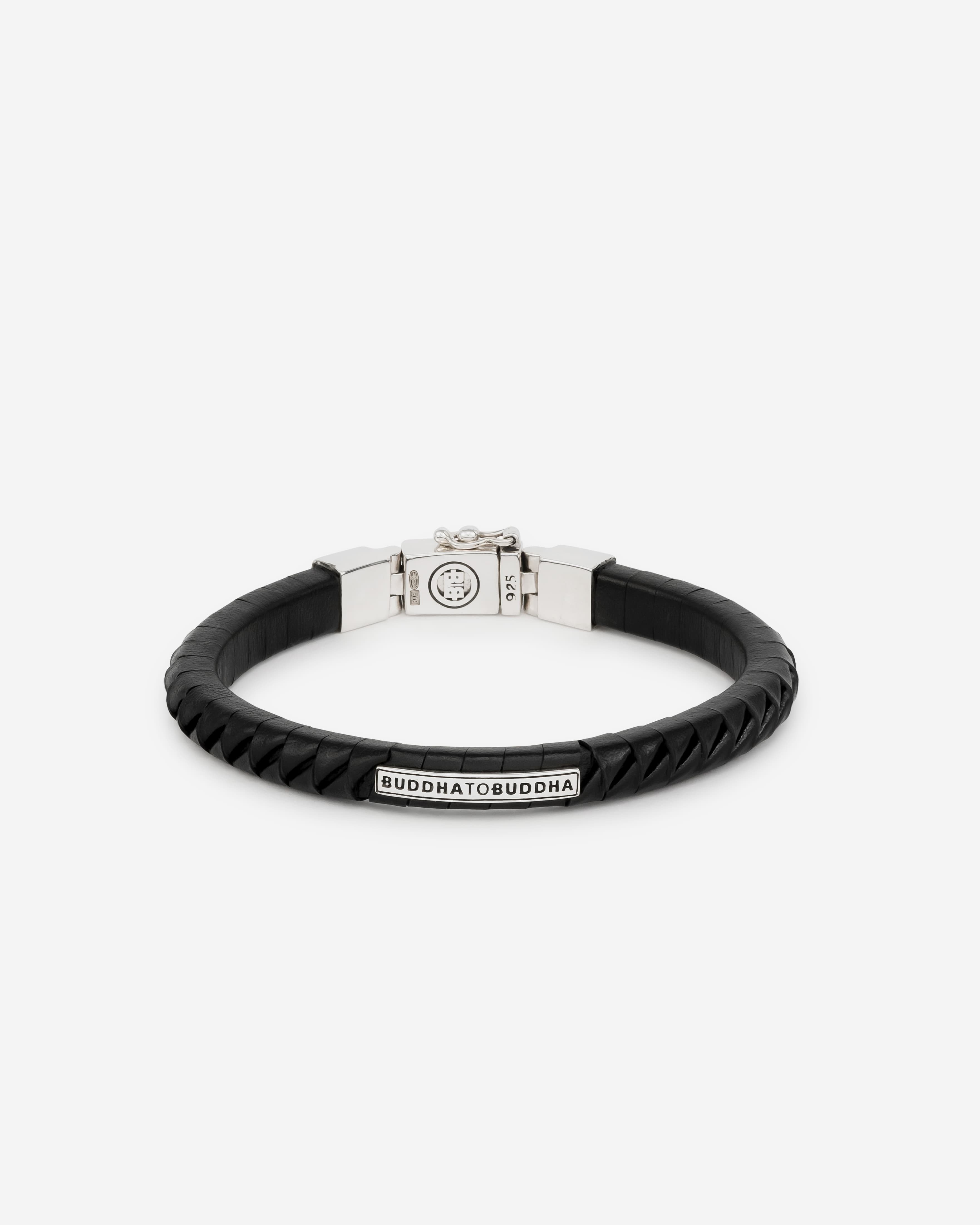 Armband Komang Small Leer Zwart thumbnail 2