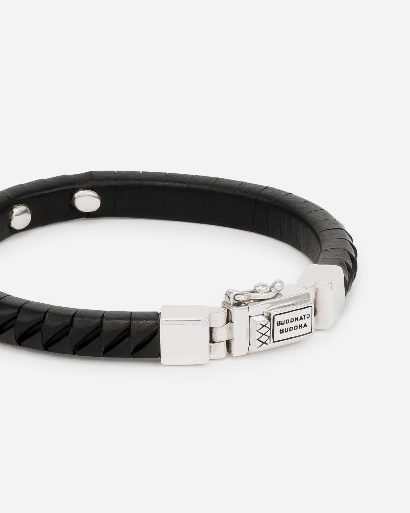 Armband Komang Small Leer Zwart thumbnail 4
