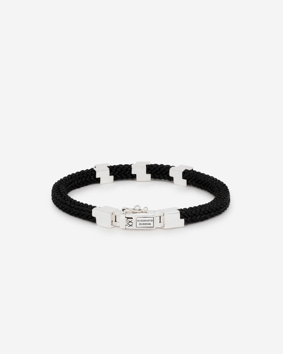 Armband Sterk &amp; Positief Denise Zwart - View 1