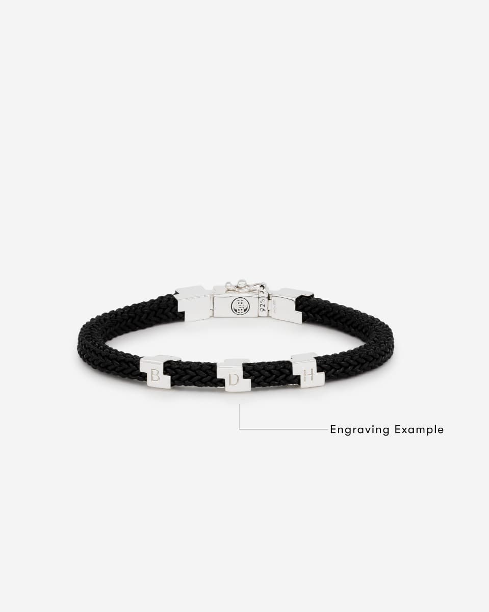 Armband Sterk &amp; Positief Denise Zwart thumbnail 4