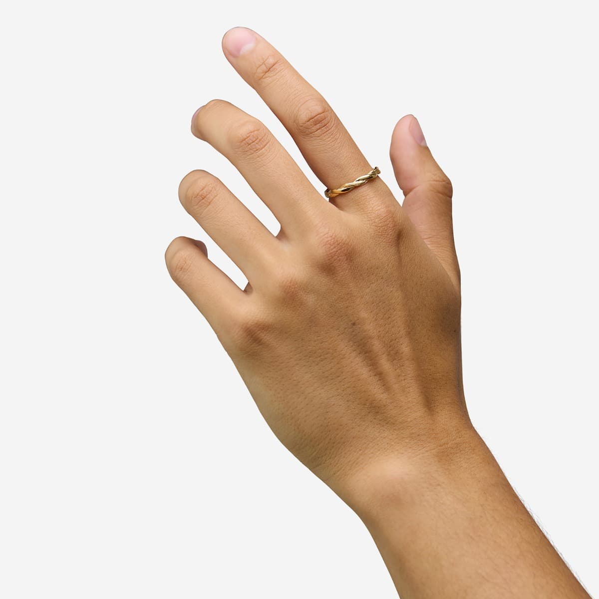 Katja Stacking Ring Twist Verguld thumbnail 4