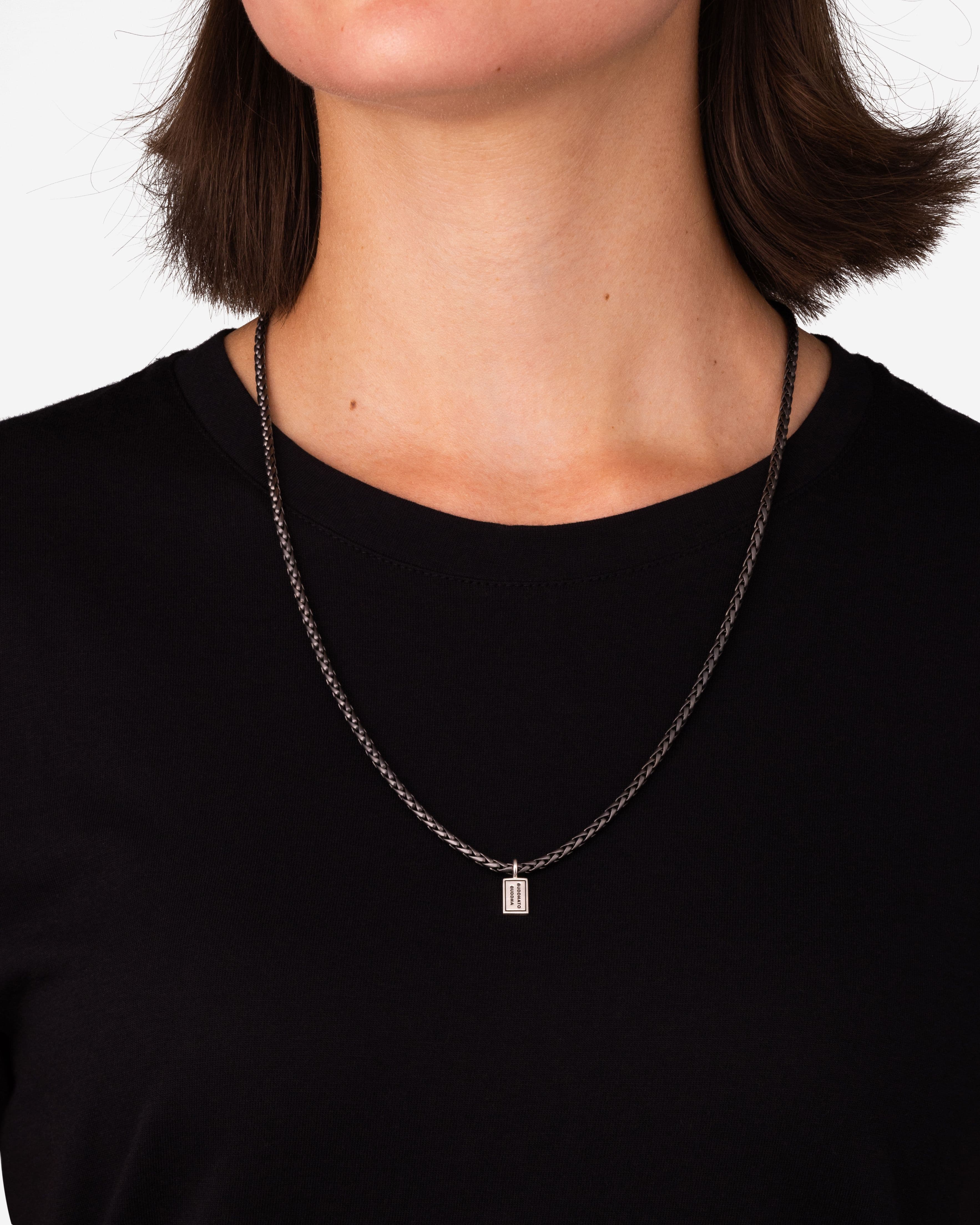 Ketting George XS Black Rhodium thumbnail 3