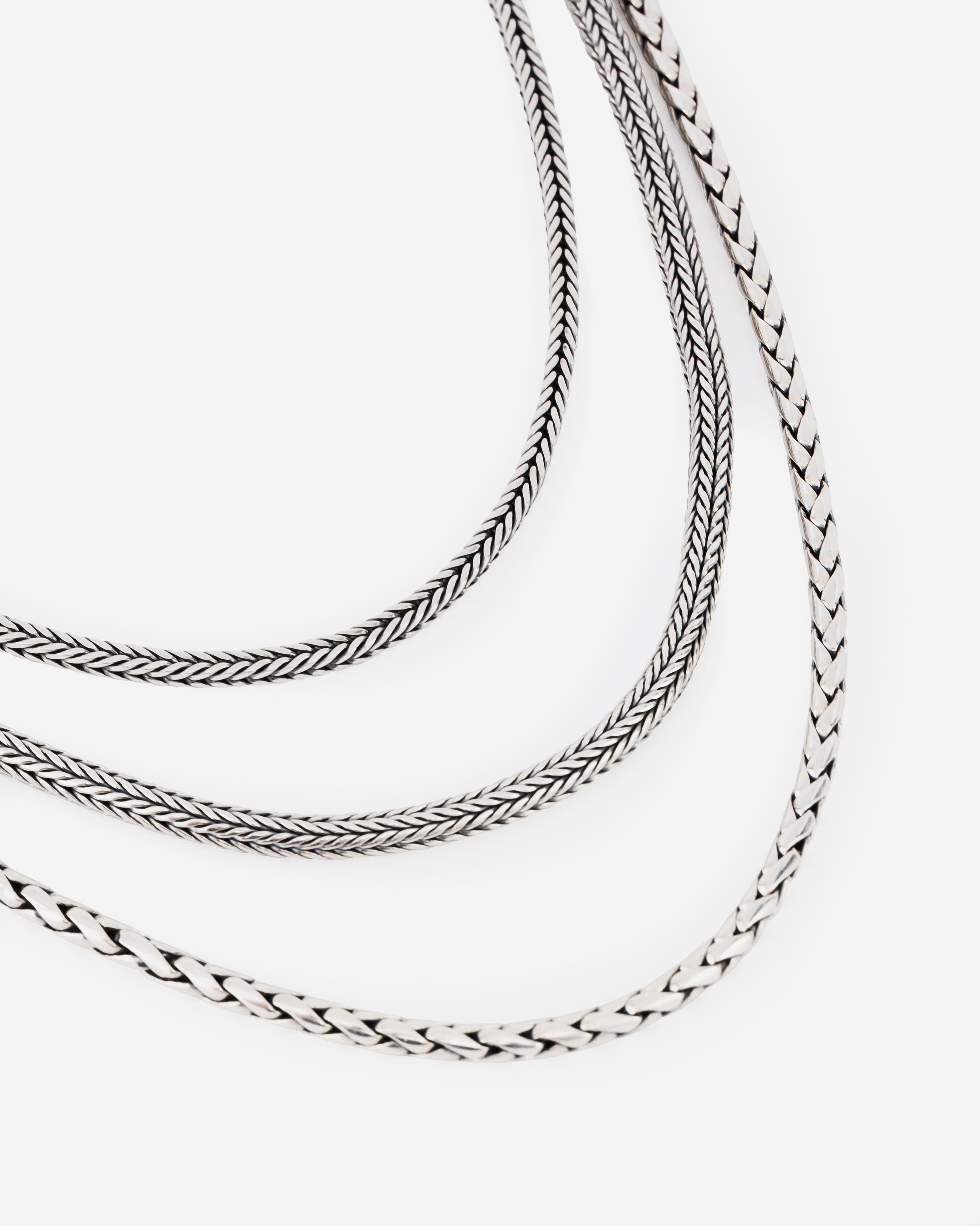 Ketting Triple Mini Zilver thumbnail 2