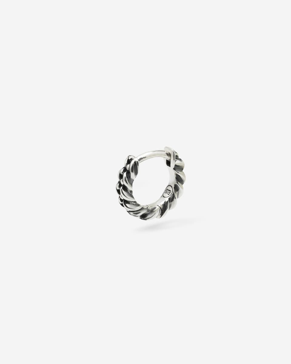 Nathalie Hoop Zilver Single Piece - View 1