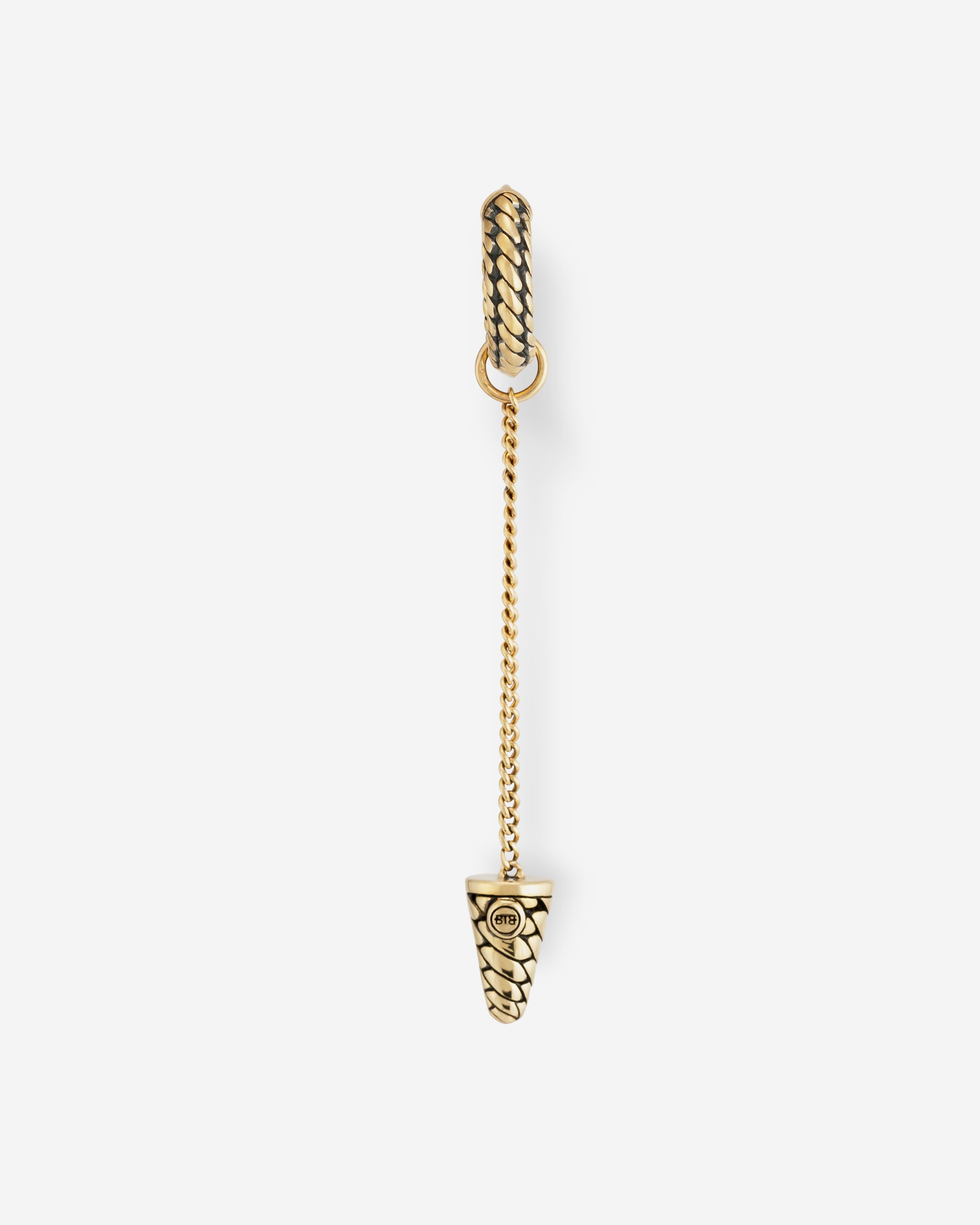 Oorbel Ben 14kt Goud Single Piece thumbnail 2