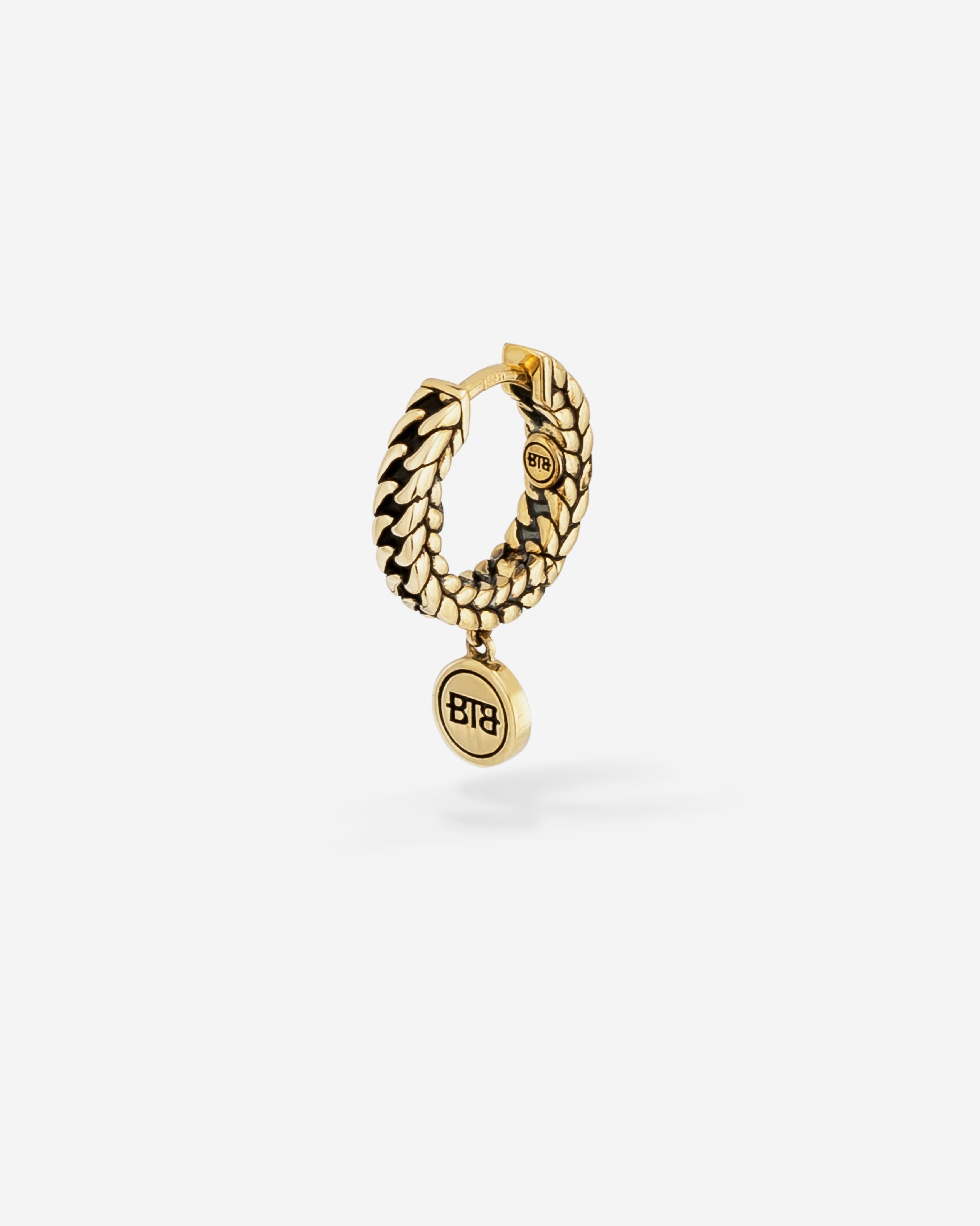 Oorbel Esther 14kt Goud Single Piece - View 1