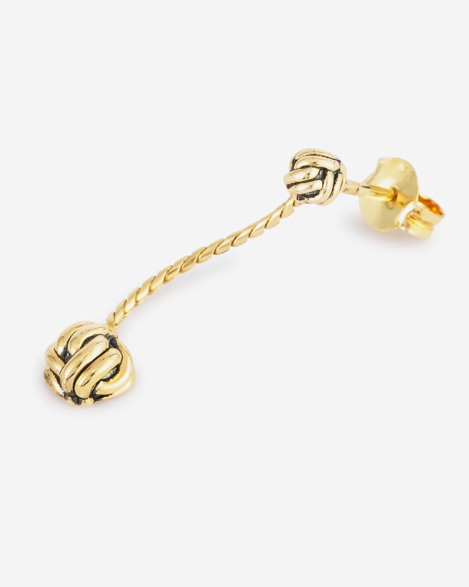 Oorhanger Refined Katja 14Kt Goud Single Piece thumbnail 3