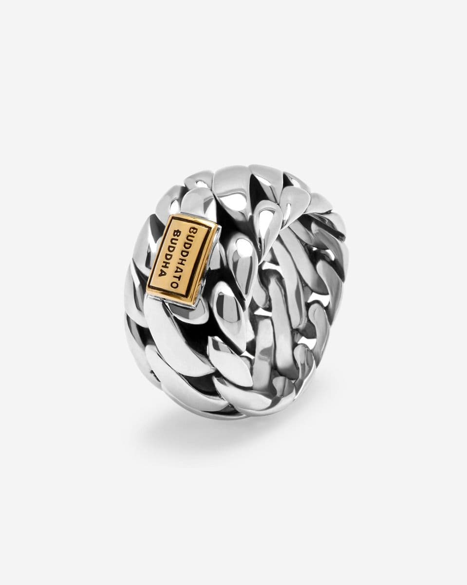 Ring Ben Limited Zilver Goud 14kt thumbnail 3