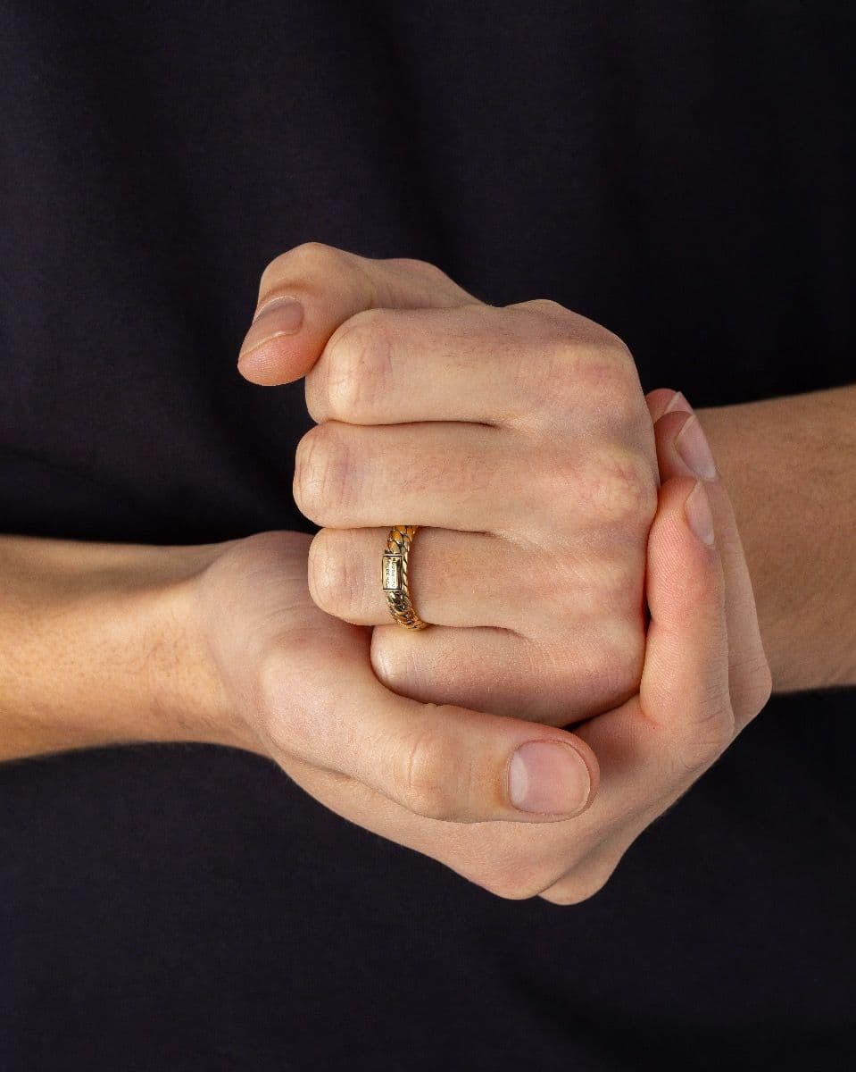 Ring Ben XS Goud YG 14kt thumbnail 4