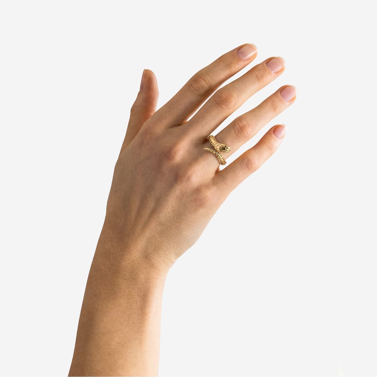 Ring Ben XS Slang Verguld thumbnail 3