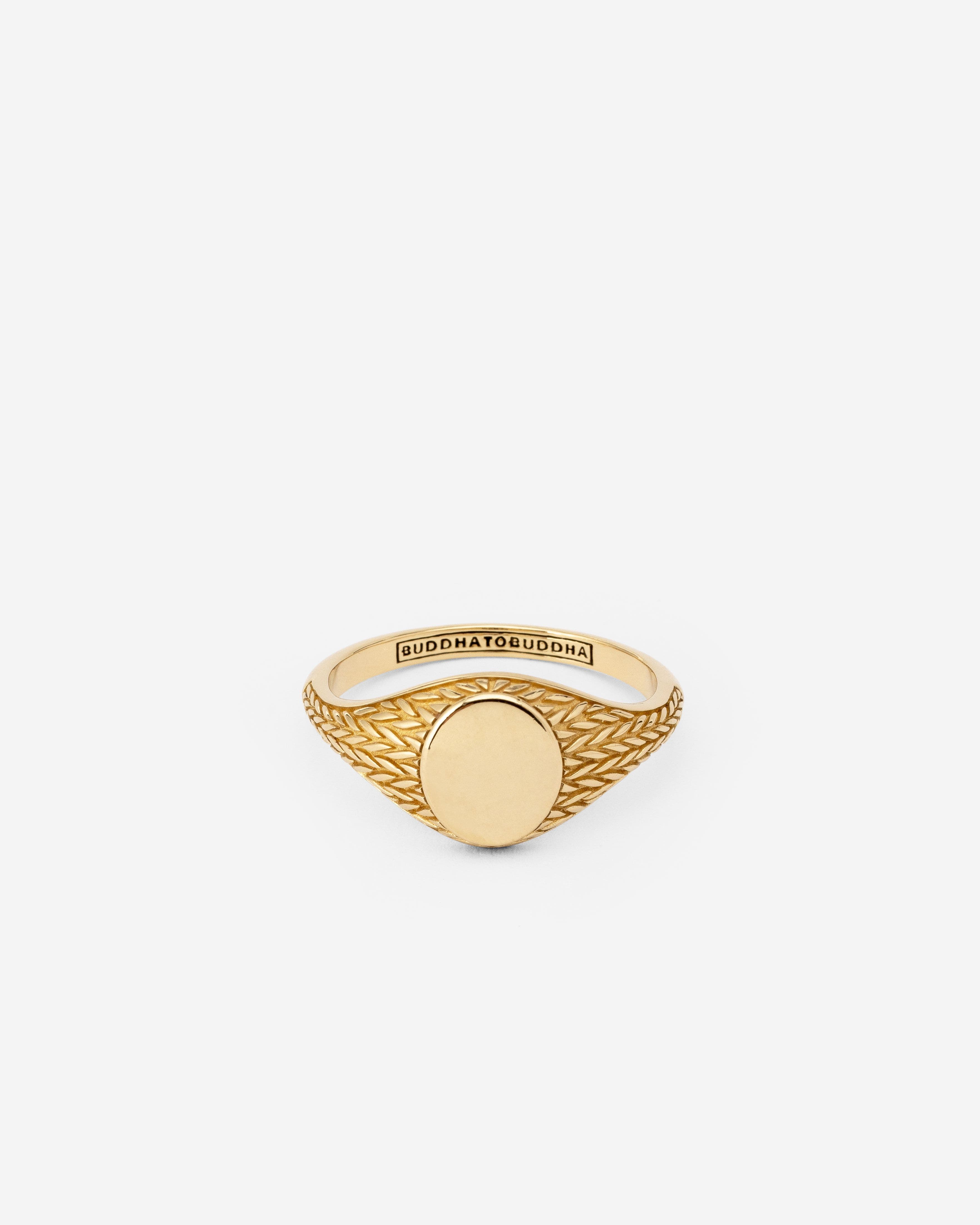 Ring Ellen Signet Goud YG 14kt - View 1