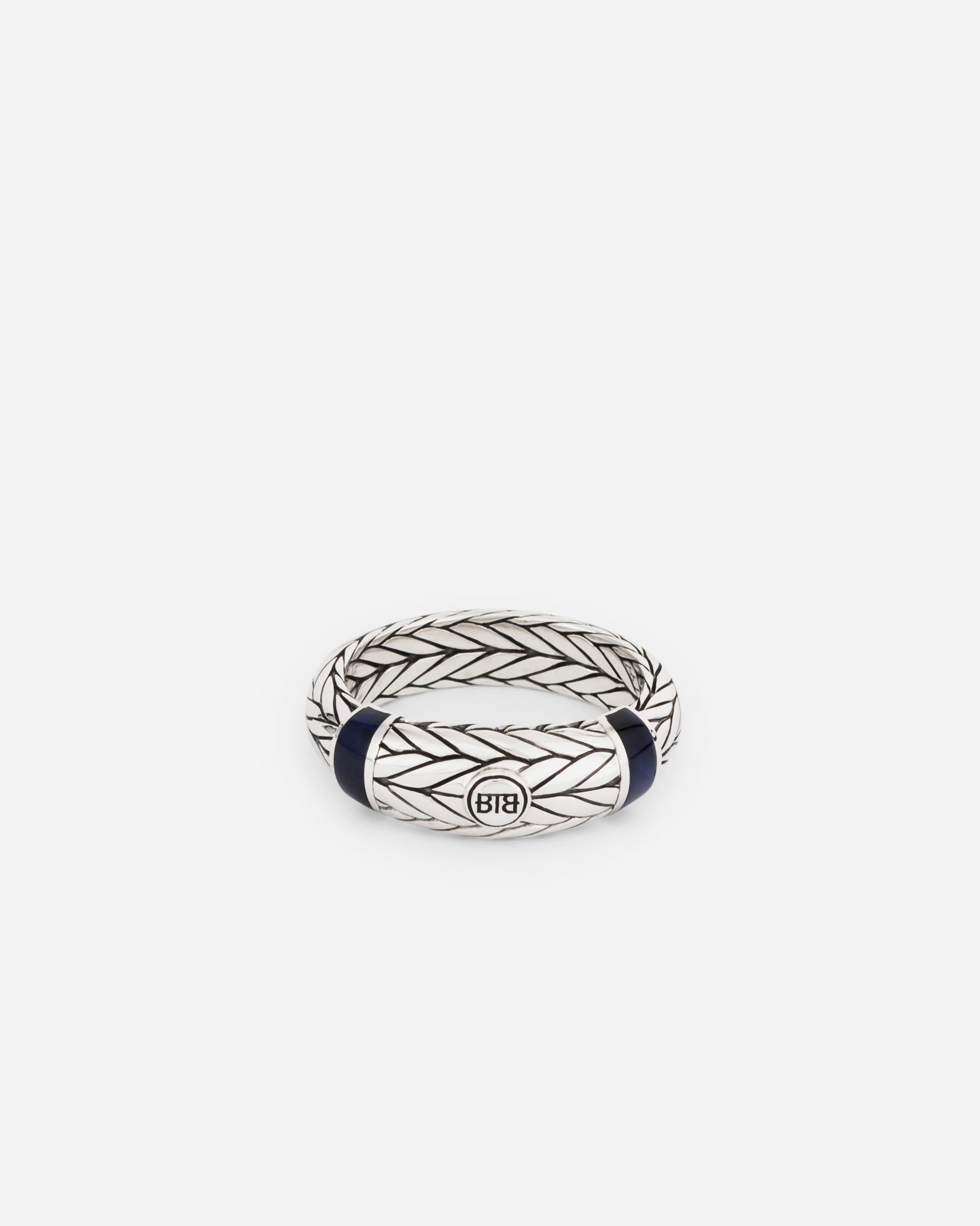 Ring Ellen Steen Tijgeroog Navy - View 1