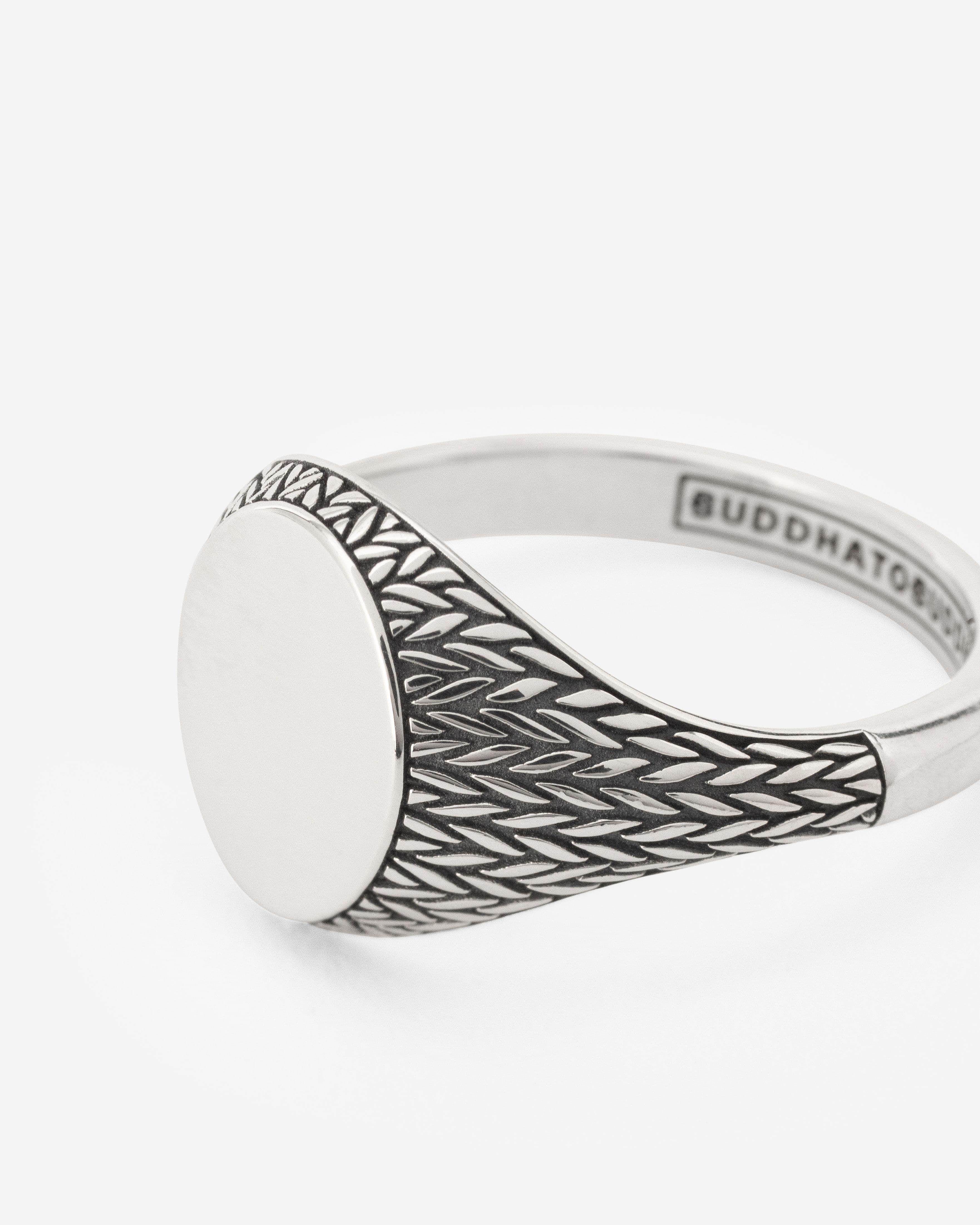 Ring Ellen Zegel Zilver thumbnail 2