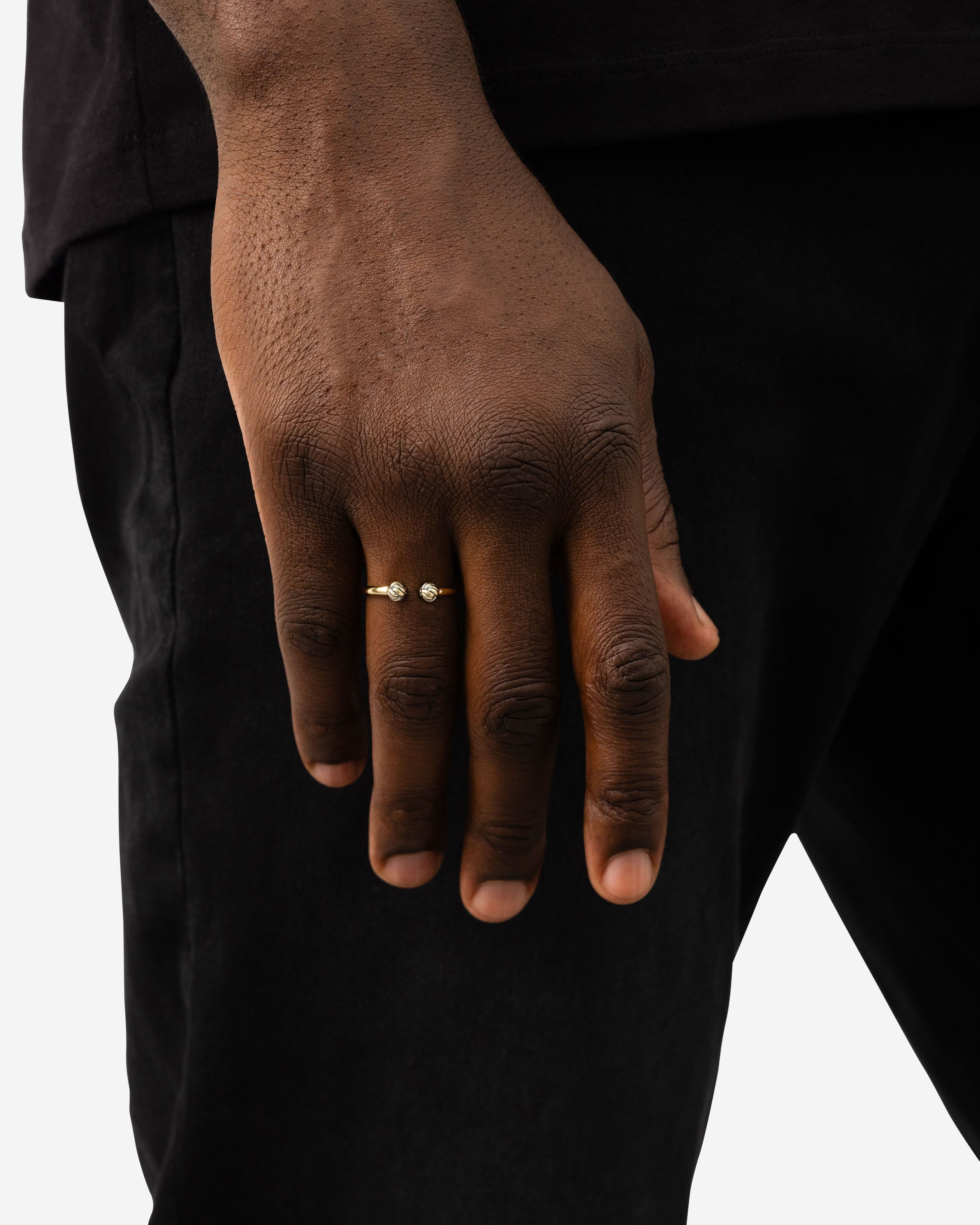 Ring Refined Katja Goud YG 14kt thumbnail 4