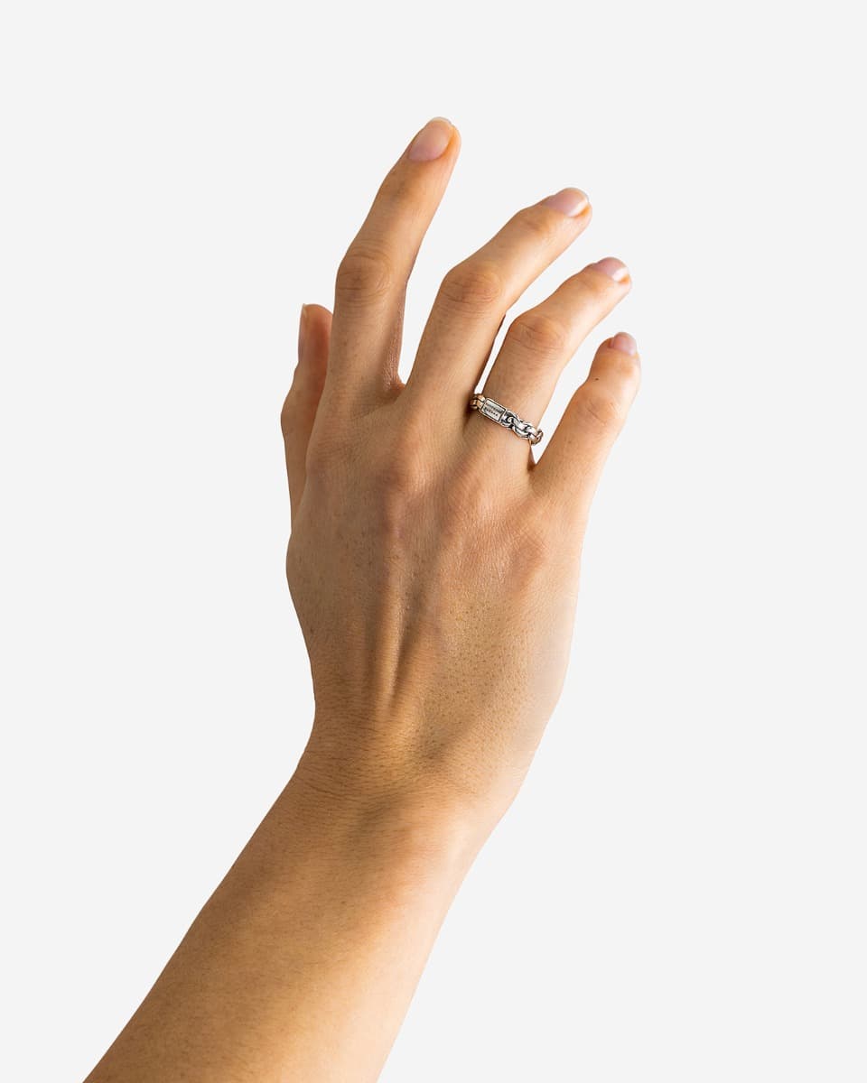 Ring Venetian Twist Zilver thumbnail 3