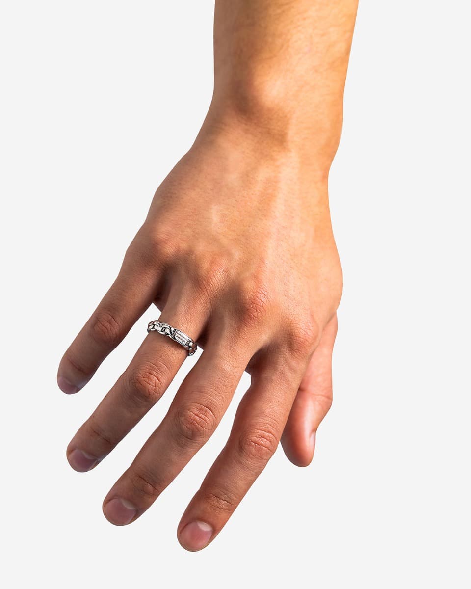 Ring Venetian Twist Zilver thumbnail 4
