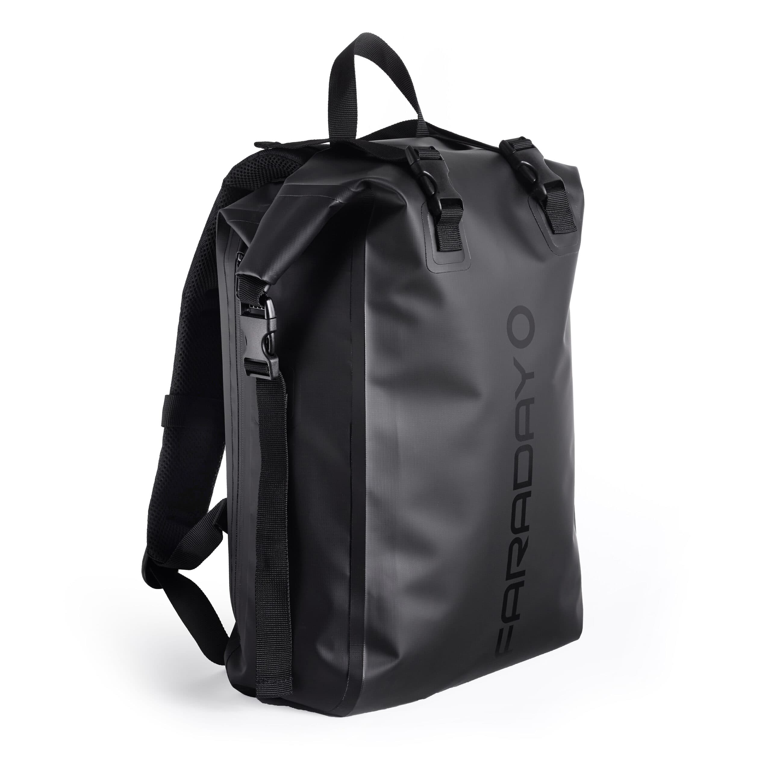 Faraday Dry Bag Backpack – Stealth Black - View 1