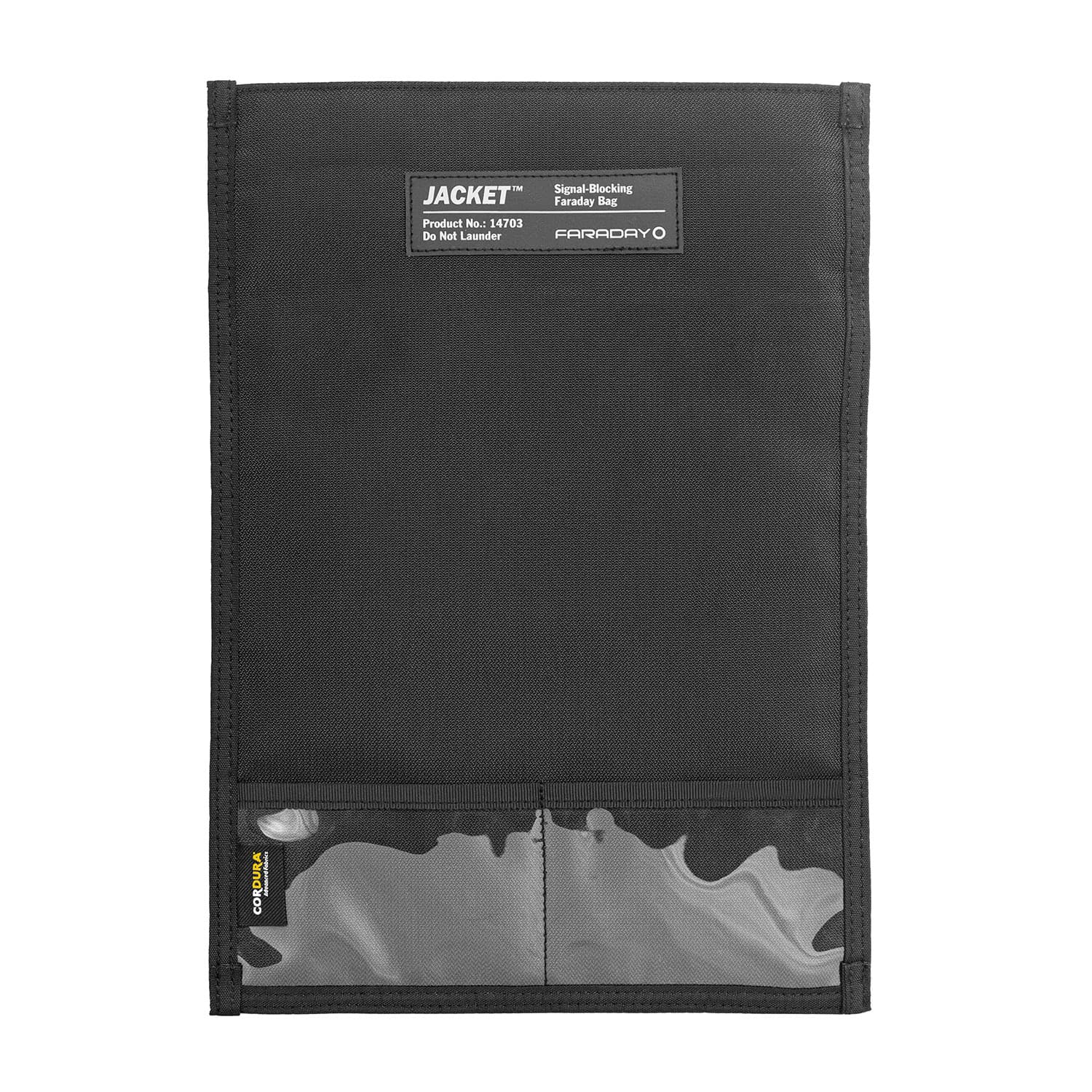 JACKET Pro Faraday CORDURA® Tablet Bag – Magnetic Closure (9″ x 10.5″) thumbnail 2
