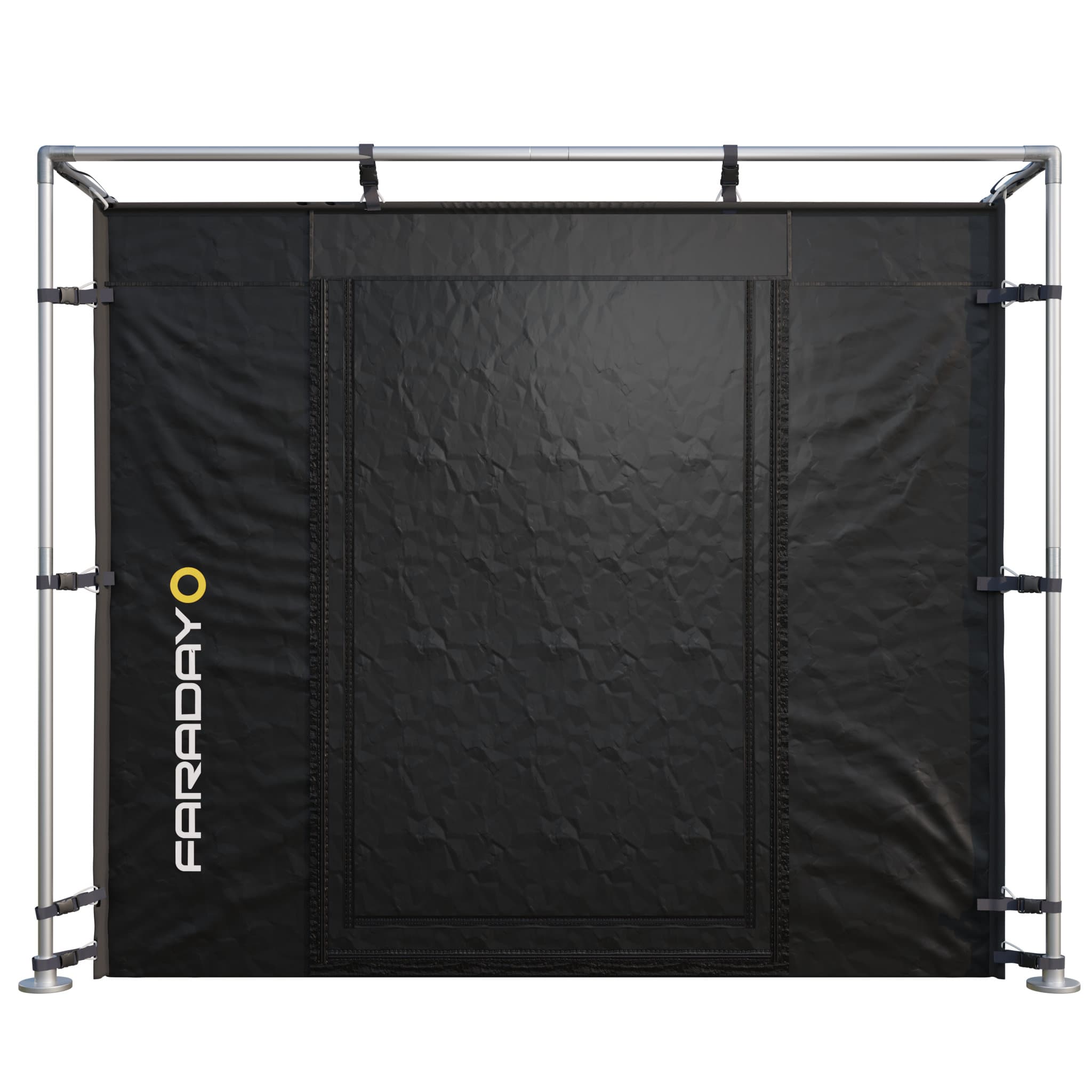 X-Large Faraday Tent – LX Black RF/EMI Shielding Enclosure Room (9′ x 9′ x 6.5′) thumbnail 2