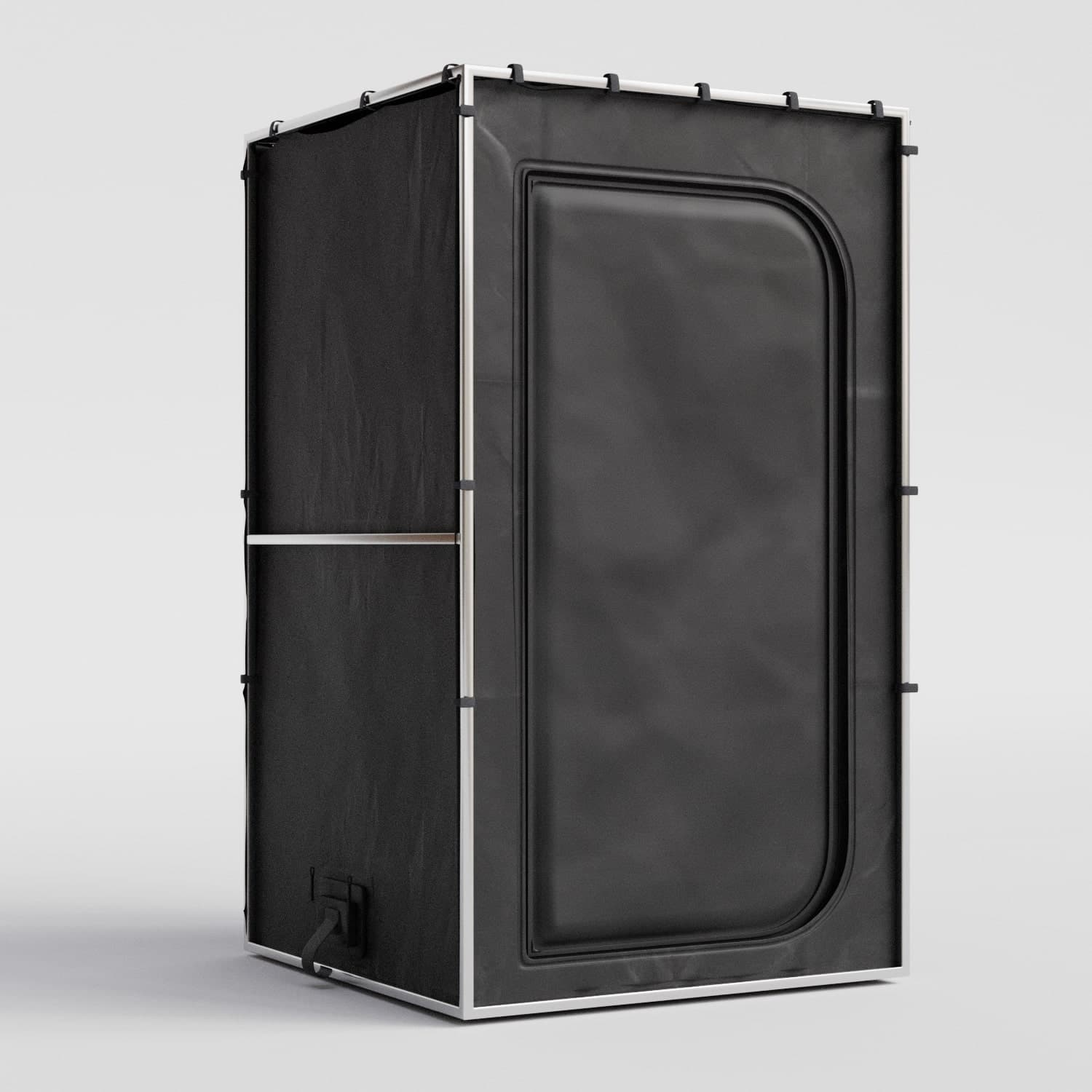 Small Faraday Tent RENTAL – LX Black RF/EMI Shielding Enclosure Room (4′ x 4′ x 6.5′) thumbnail 3