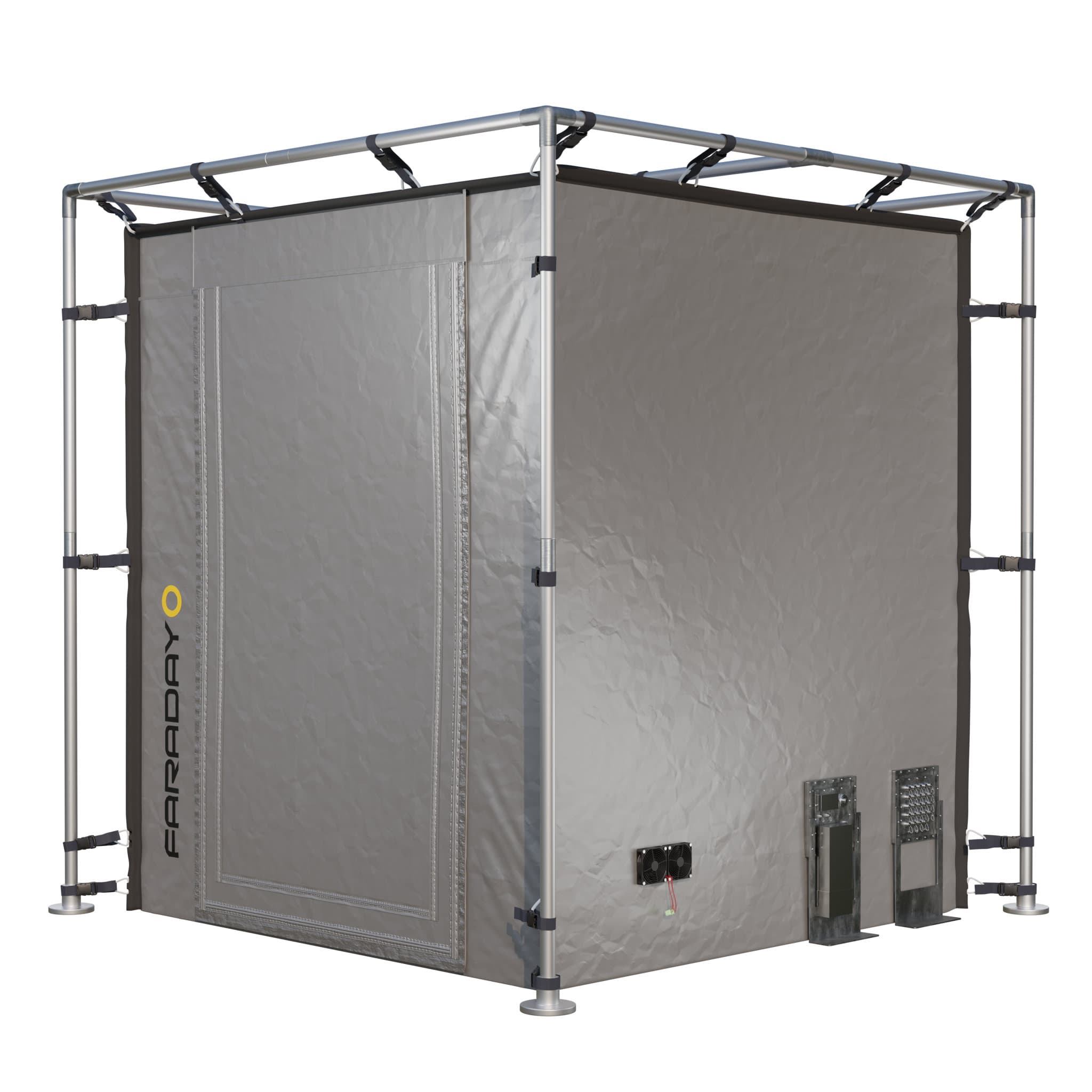 Large Faraday Tent – RF/EMI Shielding Enclosure Room (7′ x 7′ x 6.5′) thumbnail 2