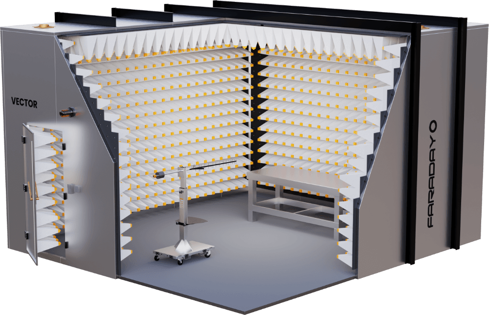 CISPR25 EMC Chamber VECTOR - View 1