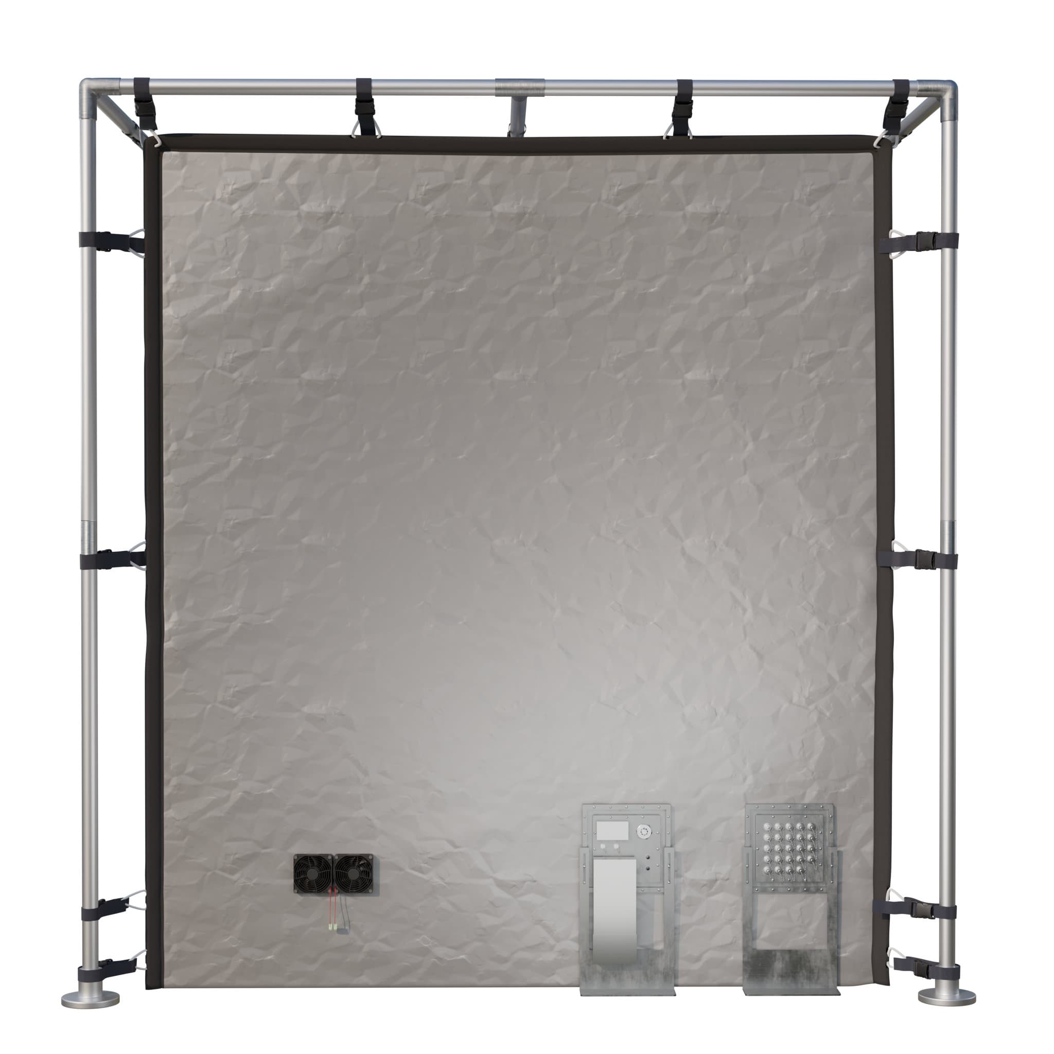 Large Faraday Tent – RF/EMI Shielding Enclosure Room (7′ x 7′ x 6.5′) thumbnail 3