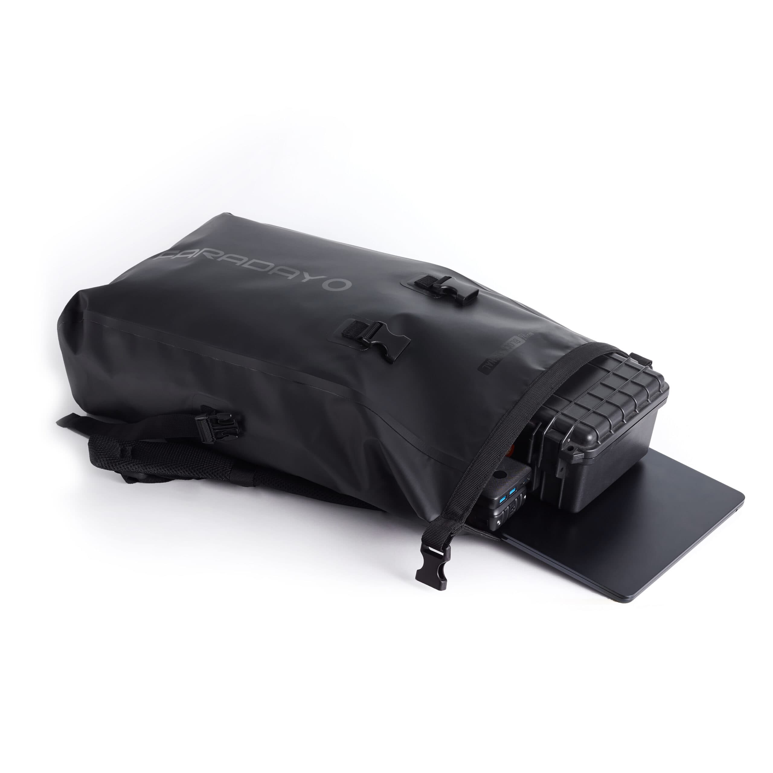 Faraday Dry Bag Backpack – Stealth Black thumbnail 3