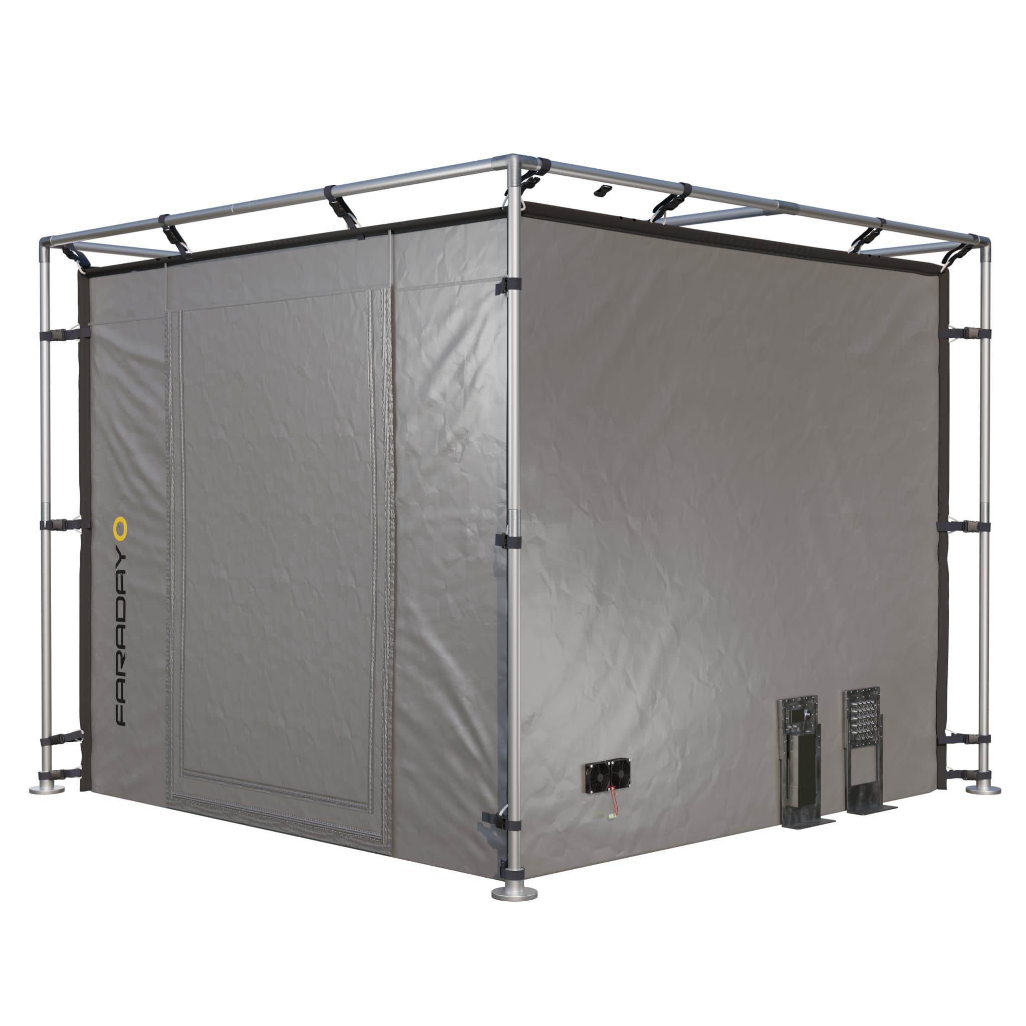 X-Large Faraday Tent – RF/EMI Shielding Enclosure Room (9′ x 9′ x 6.5′) thumbnail 3