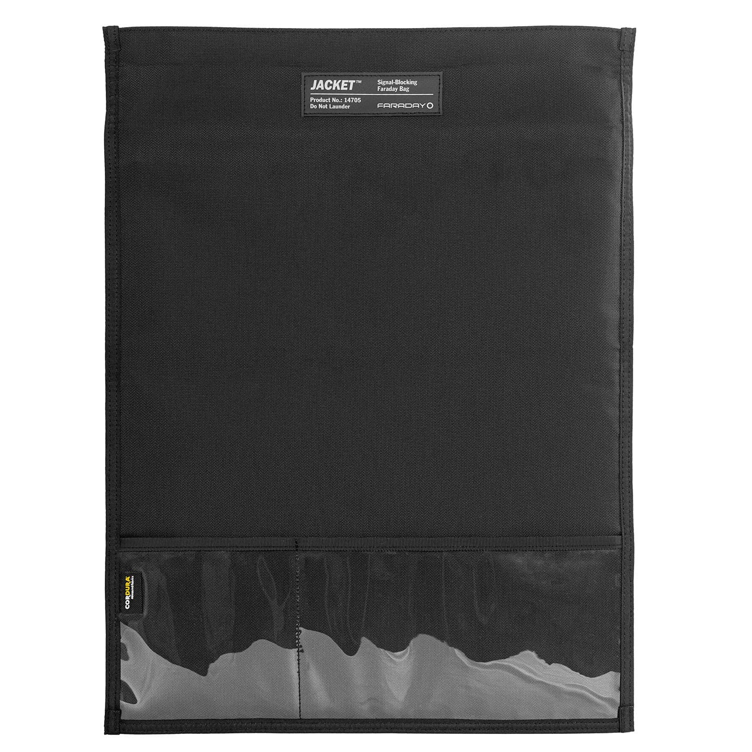 JACKET Pro Faraday CORDURA® XL Laptop Bag – Magnetic Closure (14″ x 17″) thumbnail 2