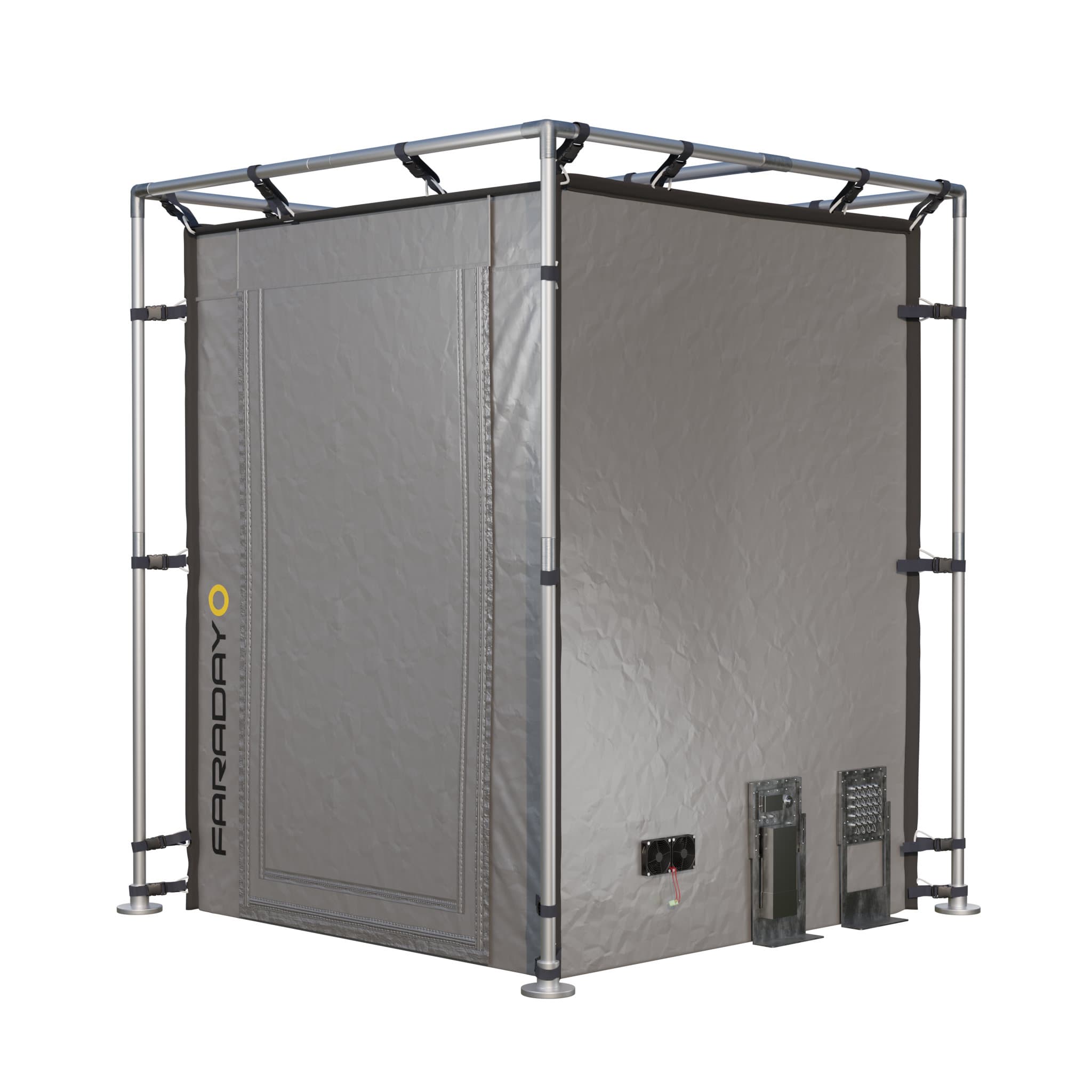 Medium Faraday Tent – RF/EMI Shielding Enclosure Room (6′ x 6′ x 6.5′) thumbnail 3