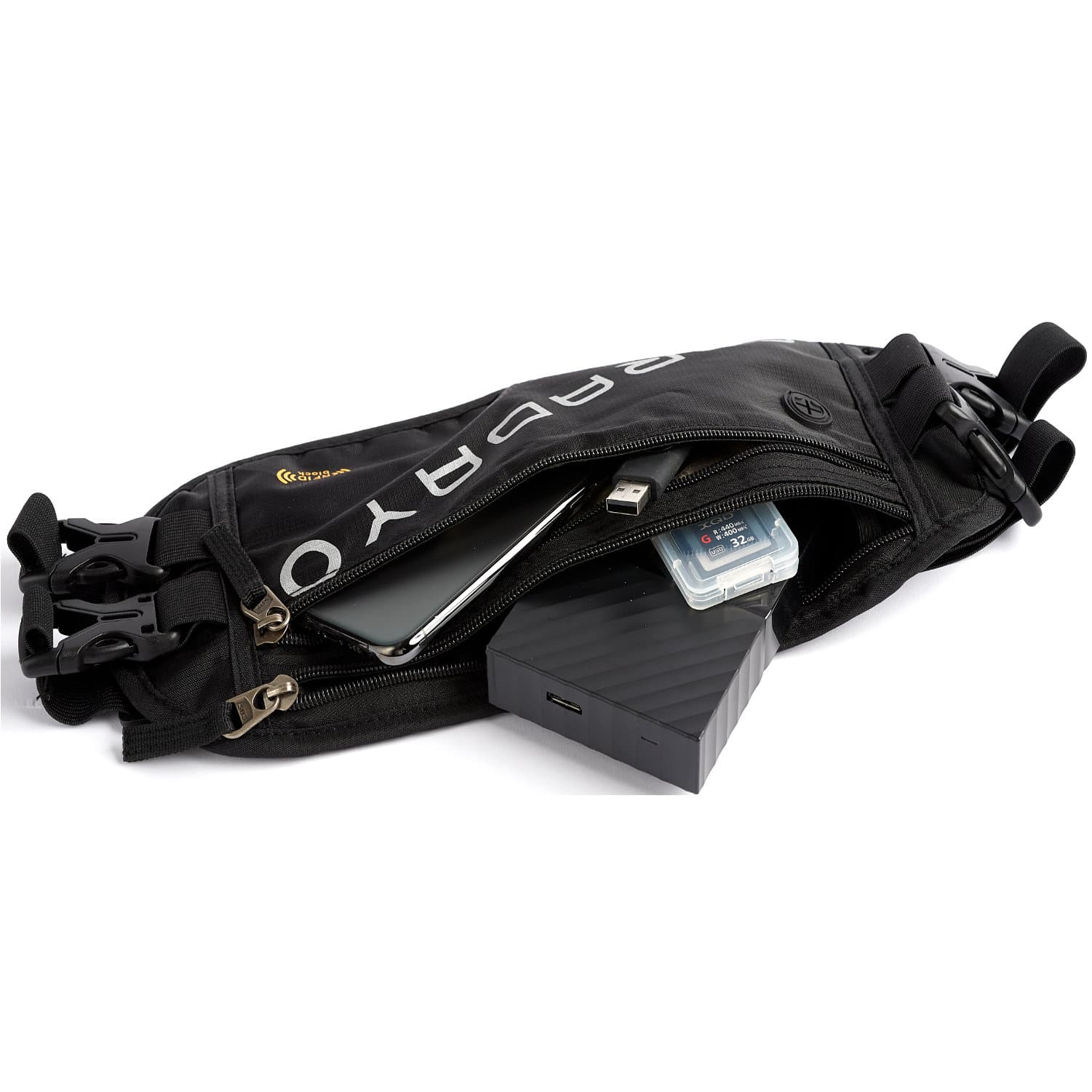 Faraday Waist Pack – RFID Belt Bag thumbnail 2
