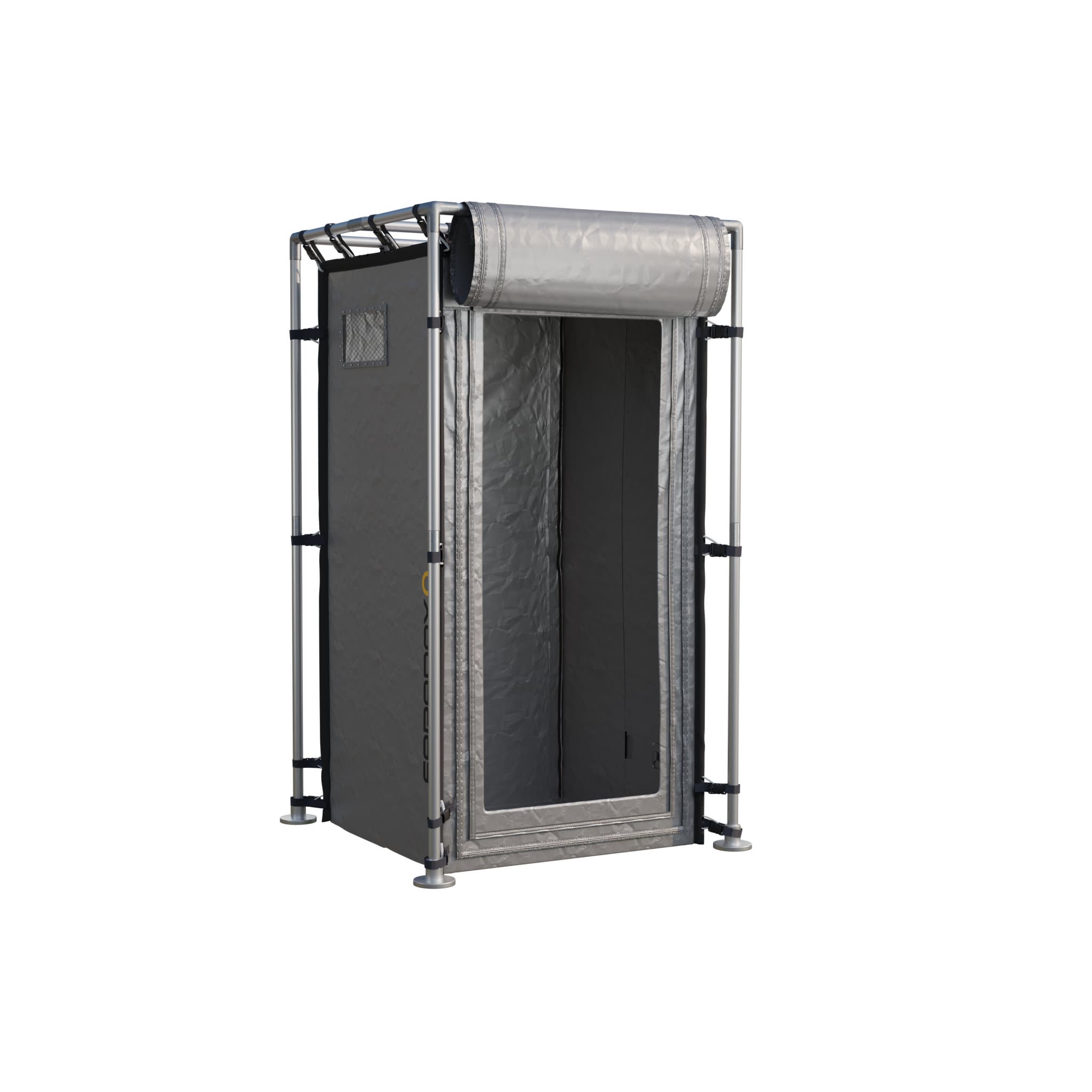 Small Faraday Tent – RF/EMI Shielding Enclosure Room (4′ x 4′ x 6.5′) - View 1