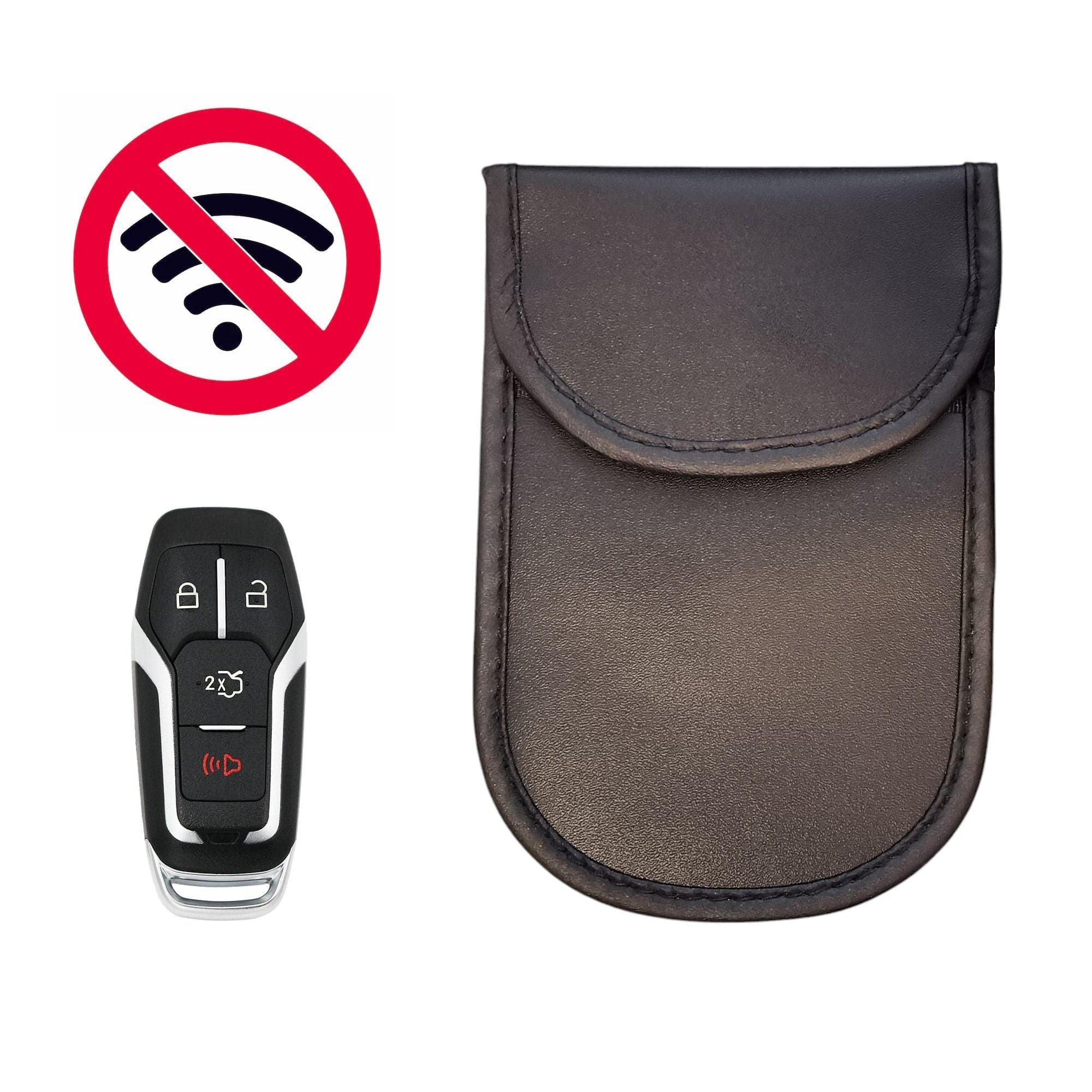 Faraday Bag Signal Blocker Safe Car Keyless Entry Fob Signal - Pack of 3 thumbnail 3